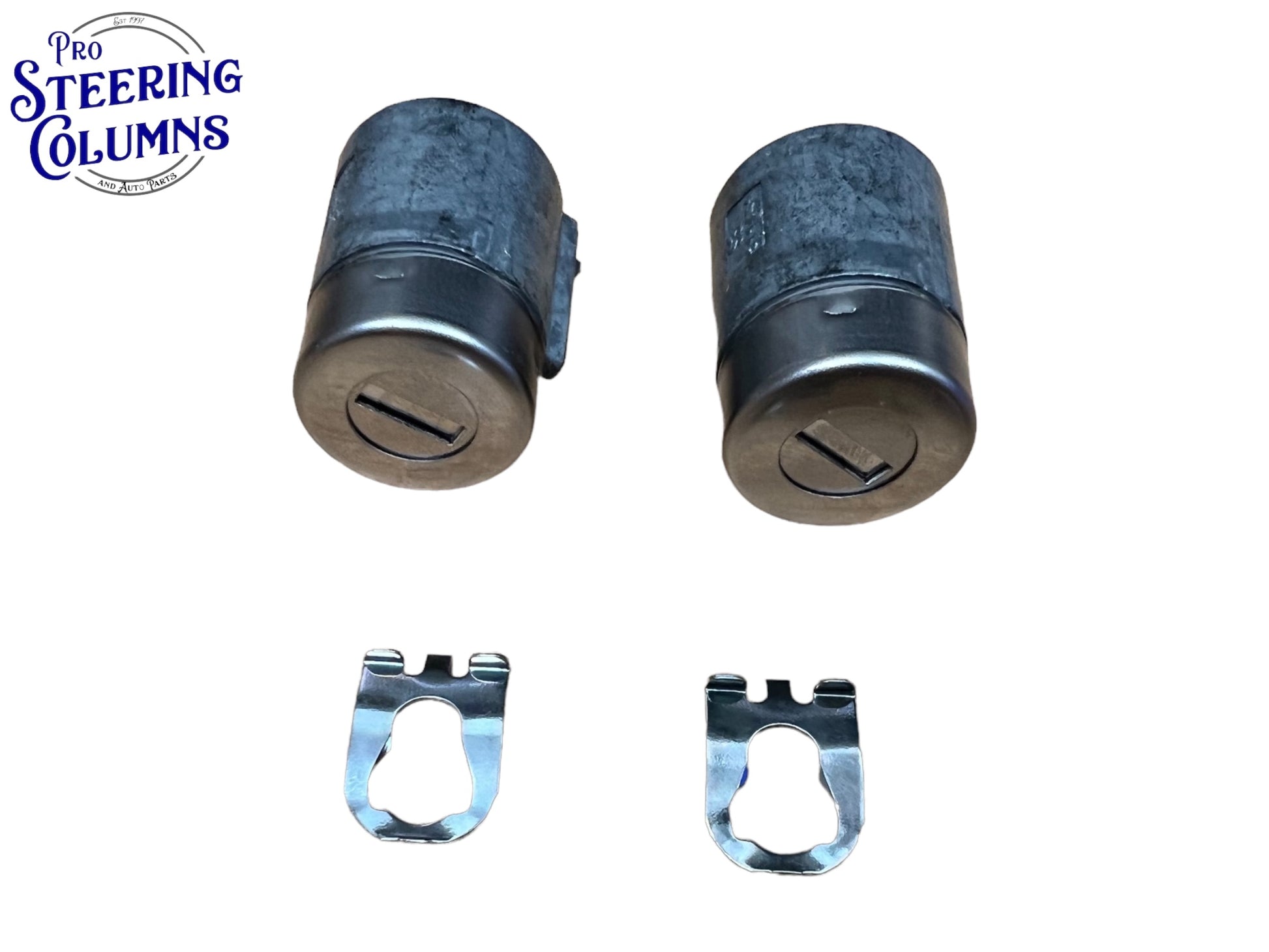 1995-1998 Silverado Tahoe Suburban Door Lock Cylinder Set 2 Keys New 12549131