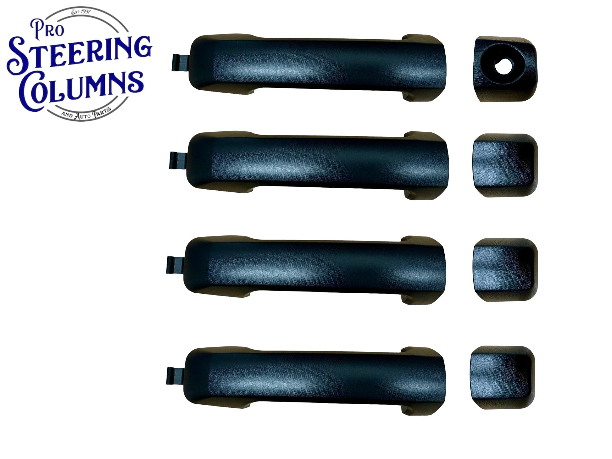 2007-2021 Tundra Sequoia 4 Exterior Door Handle Set Textured Black New 69210-0C010
