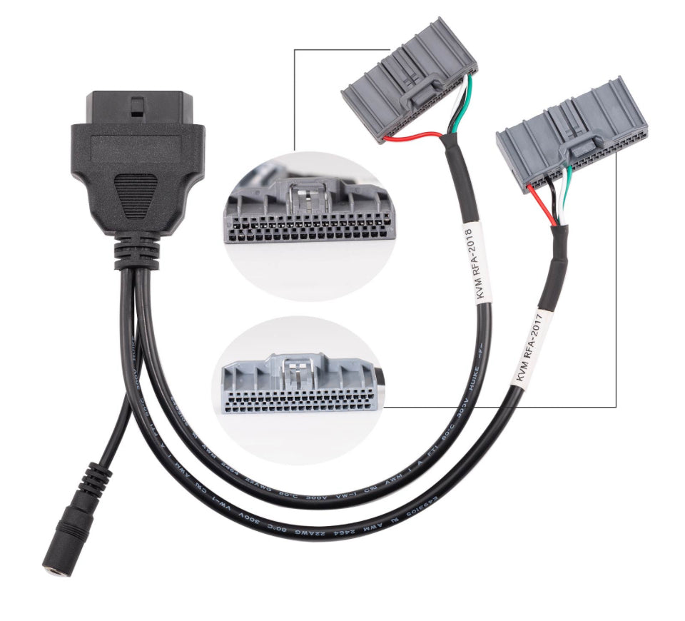 Godiag - Jaguar Land Rover 2-in-1 Communication Test Cable / KVM RFA-2017 KVM RFA-2018