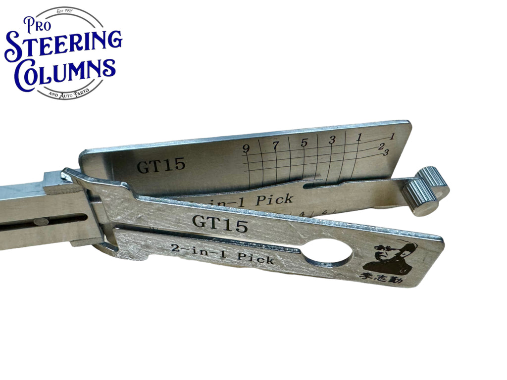 Original Lishi 2 in 1 GT15 For Alfa Romeo Fiat Pick & Decoder Genuine New