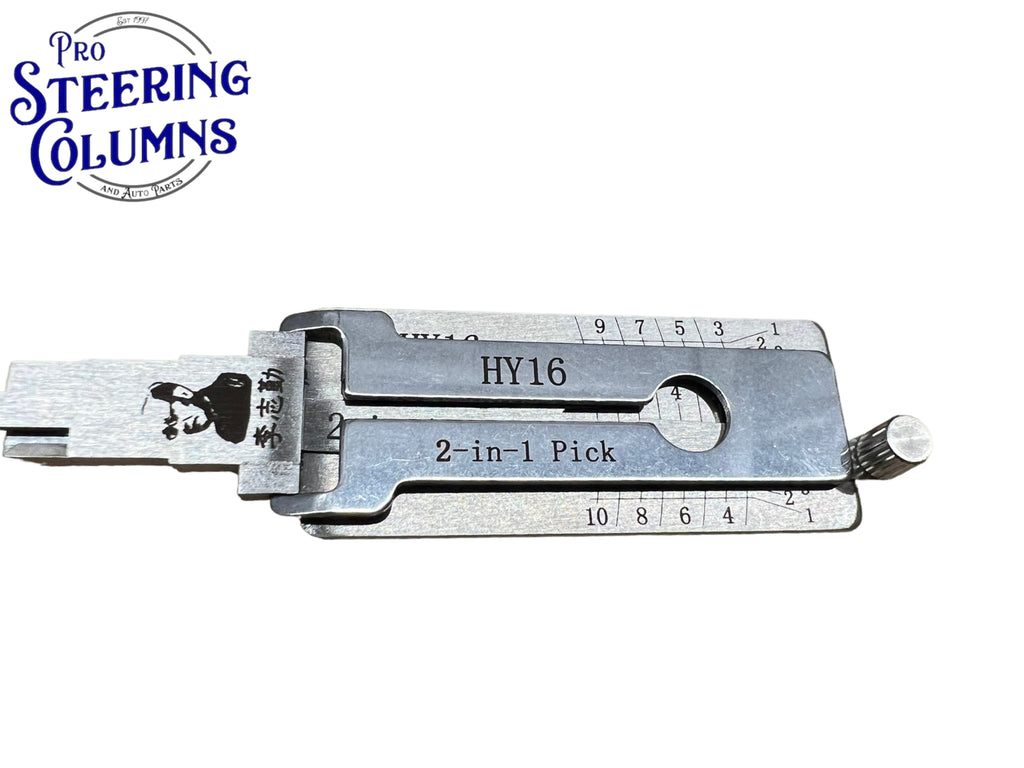 Original Lishi 2 in 1 HY16 HYN14 Pick & Decoder Genuine New