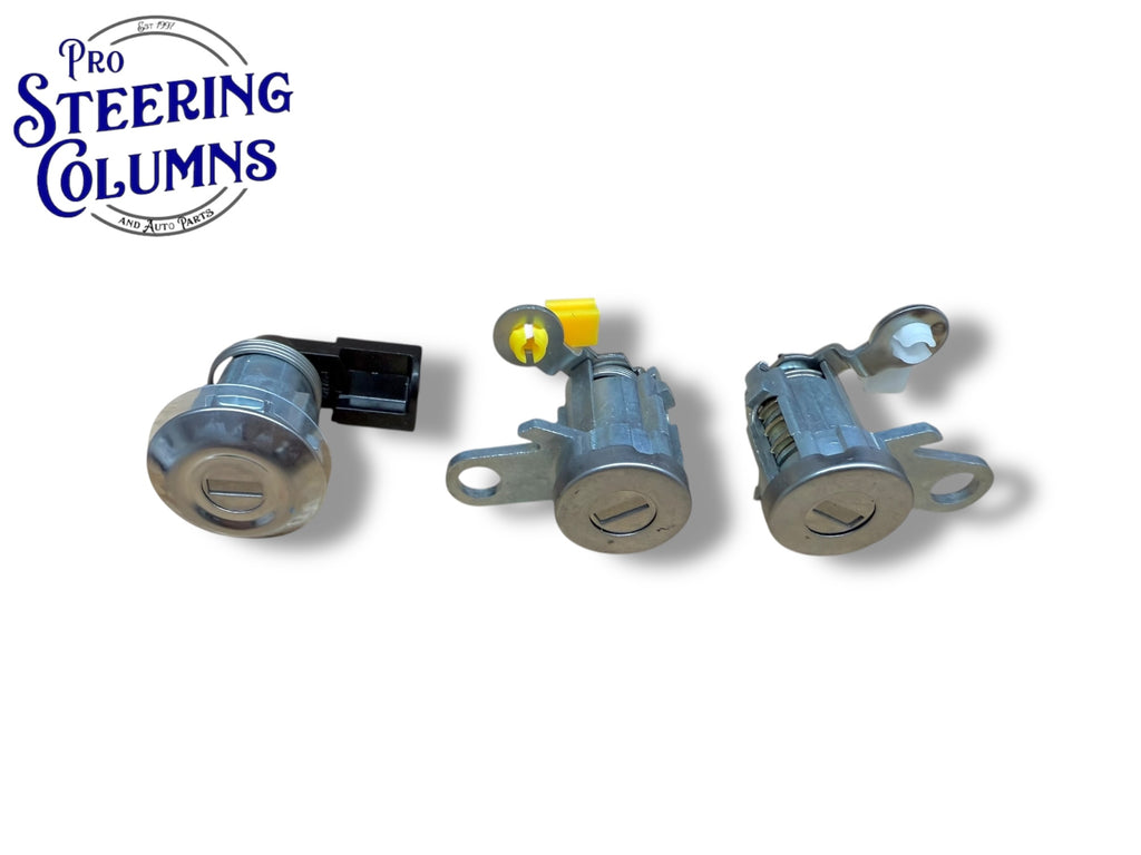 1995-2004 Toyota Tacoma Ignition Door & Fuel Lock Cylinder Set (Keyed Alike)