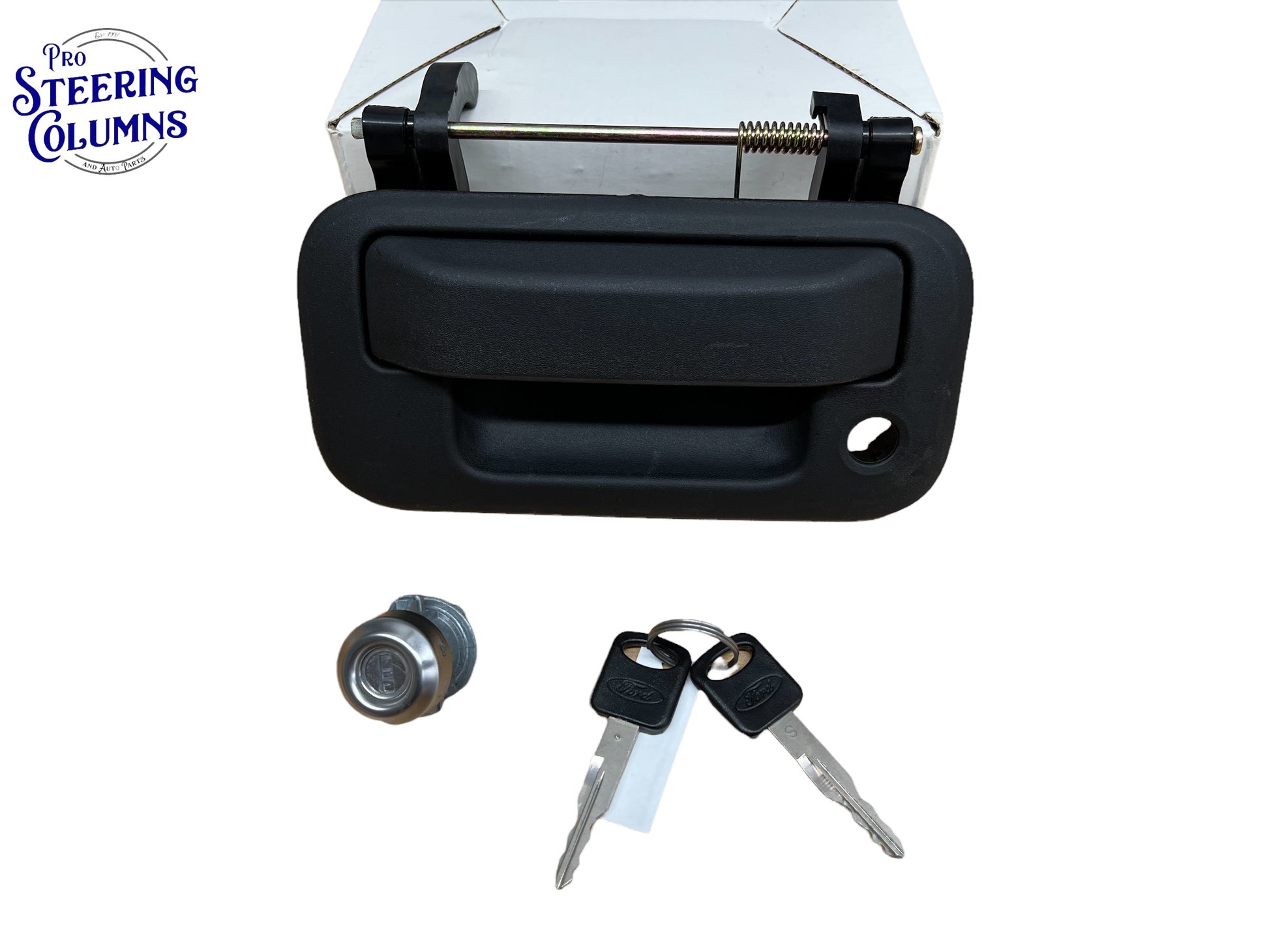 2004 & Up F-150 F-250 F-350 Super Duty Tailgate Handle W/Camera & Door Lock Cylinder Repair Kit