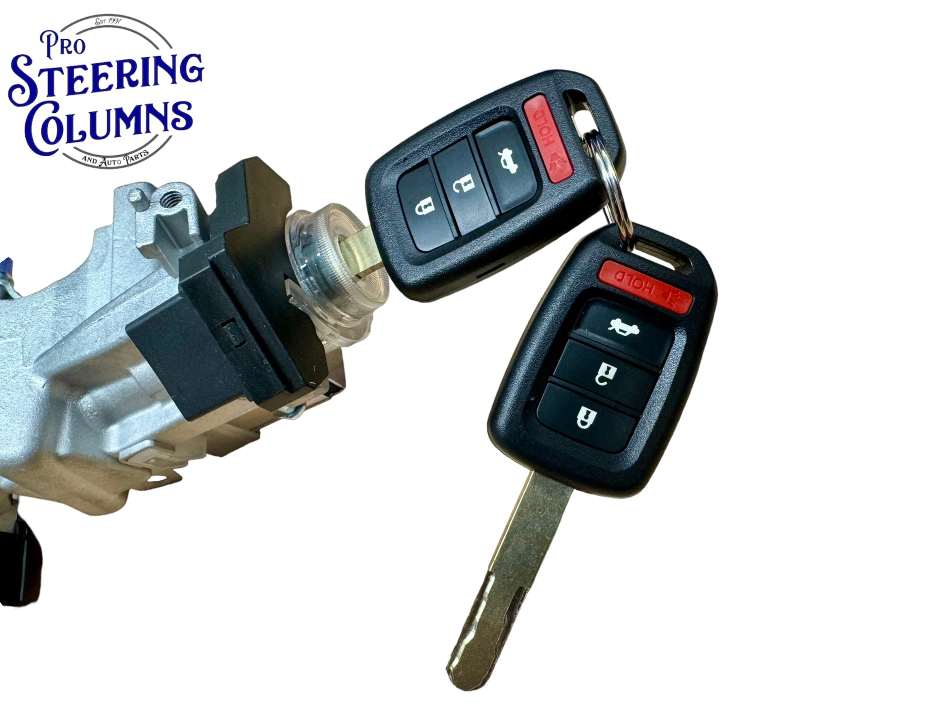 2014-2015 Honda Civic Ignition Lock Cylinder Assembly With 2 Keys Shells New 06351-T0A-951