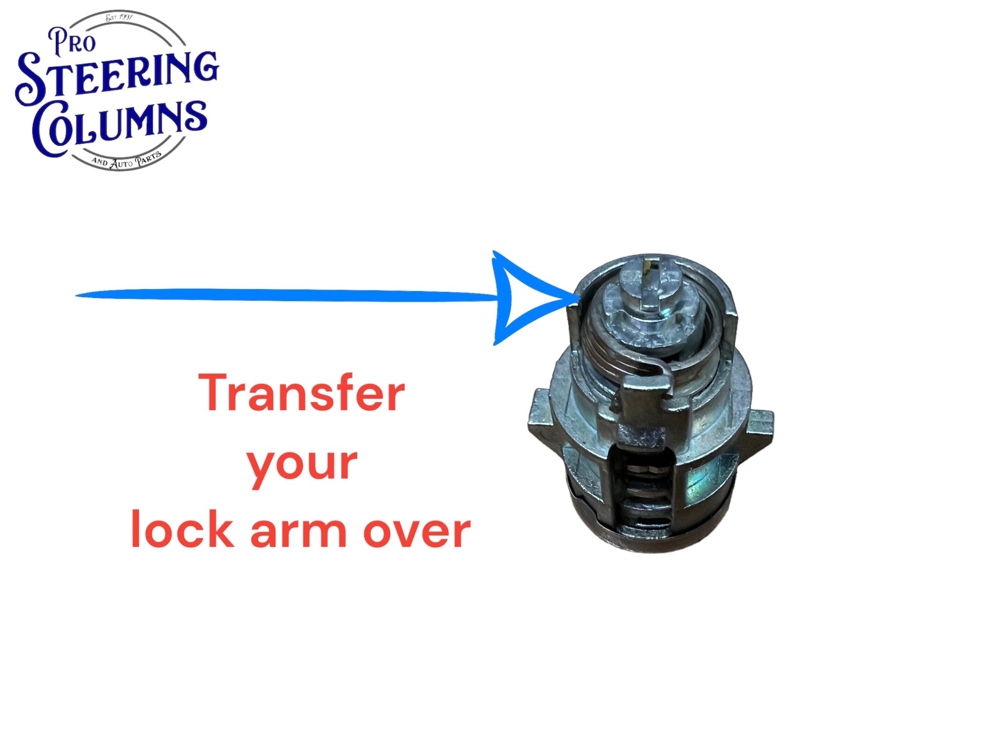 1999-2002 4runner Door Lock Cylinder Driver or Passenger 2 Keys New