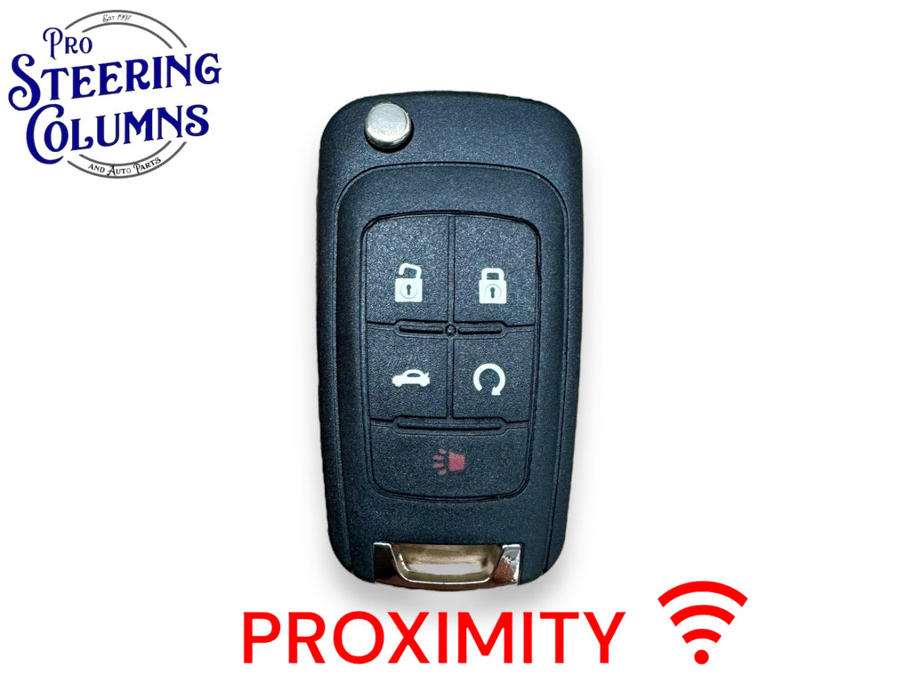2010-2019 GM 5-Button Flip Remote Key Proximity PEPS HU100 OHT01060512 New