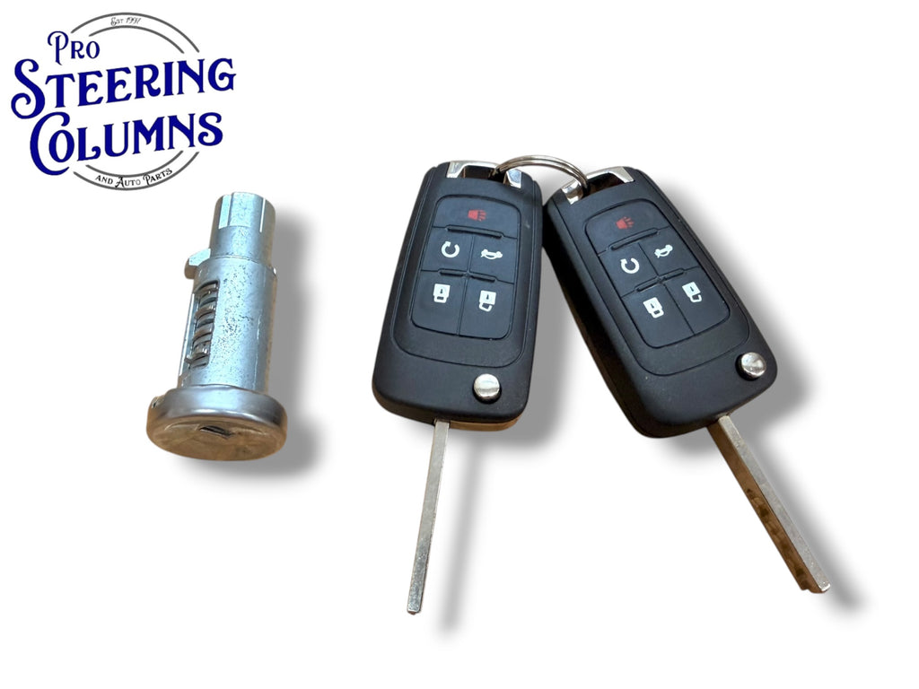 10-16 GM Camaro Cruze Ignition Lock Cylinder With 5-Button Remotes PN: 20766607