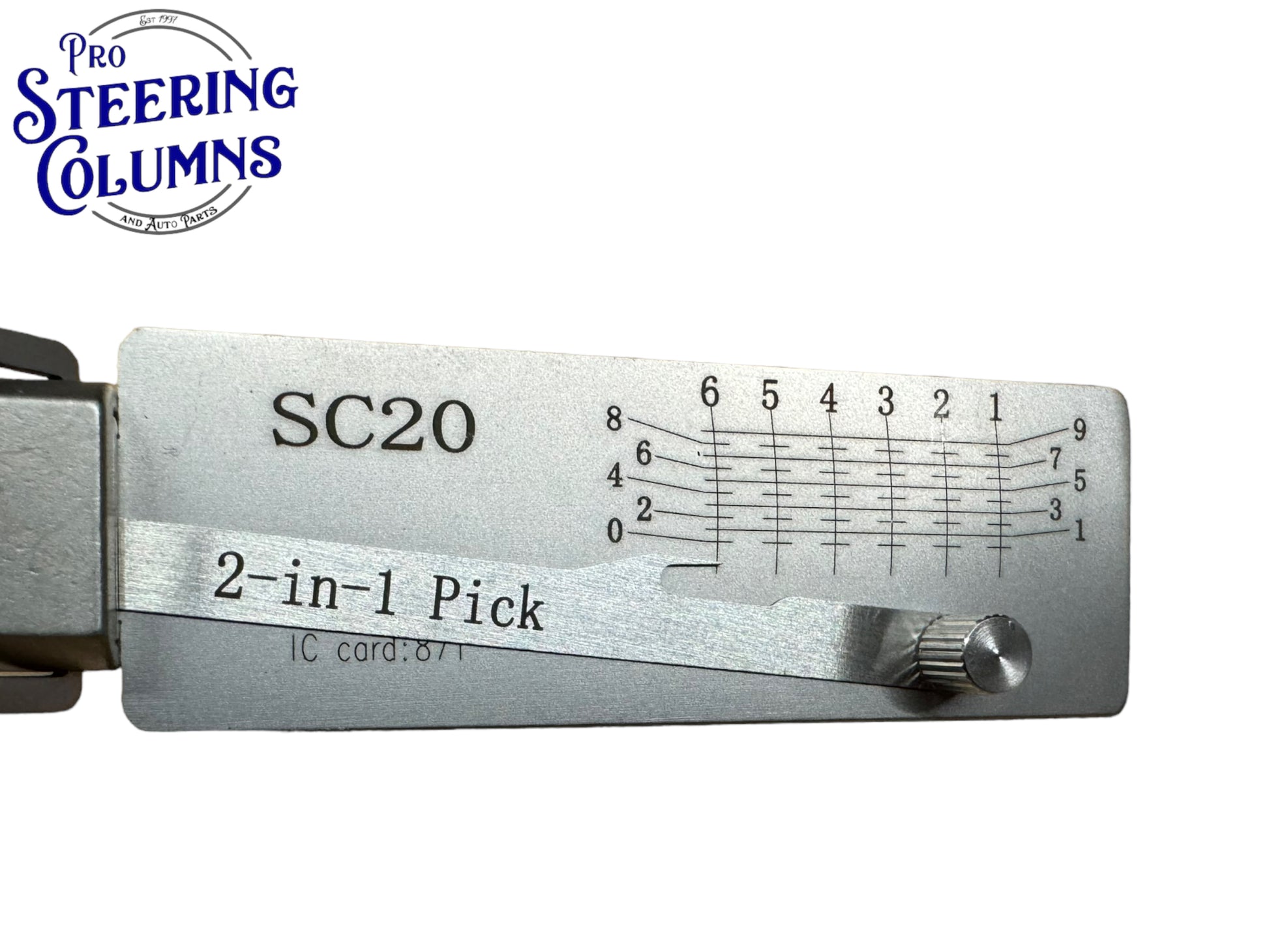 Original Lishi 2 in 1 Schlage SC20 A1145L Pick & Decoder Genuine New
