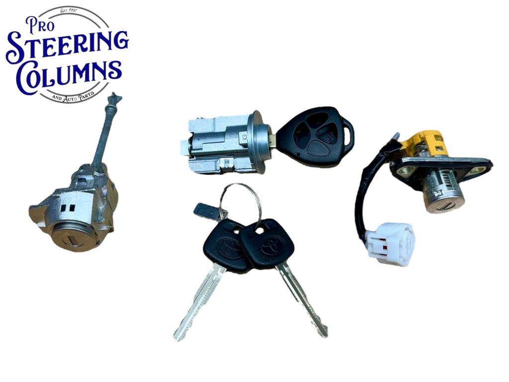2010-2019 Toyota 4Runner Ignition Door & Tailgate Lock Cylinder Set Matched New