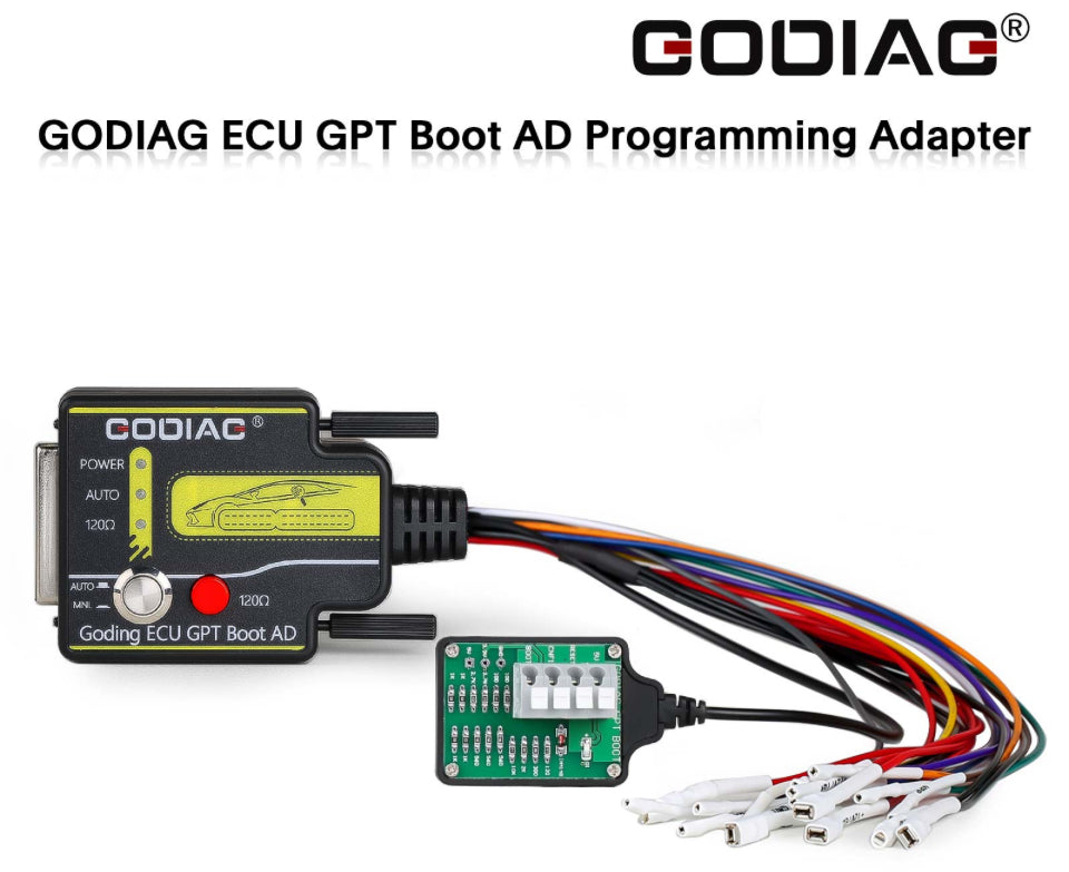 Godiag - ECU GPT Boot AD Programming Adapter for ECU Reading / Writing