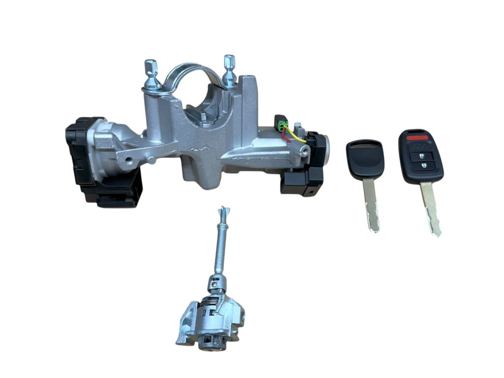 2014 Honda CRV Ignition & Door Lock Cylinder Set With Key Shells New