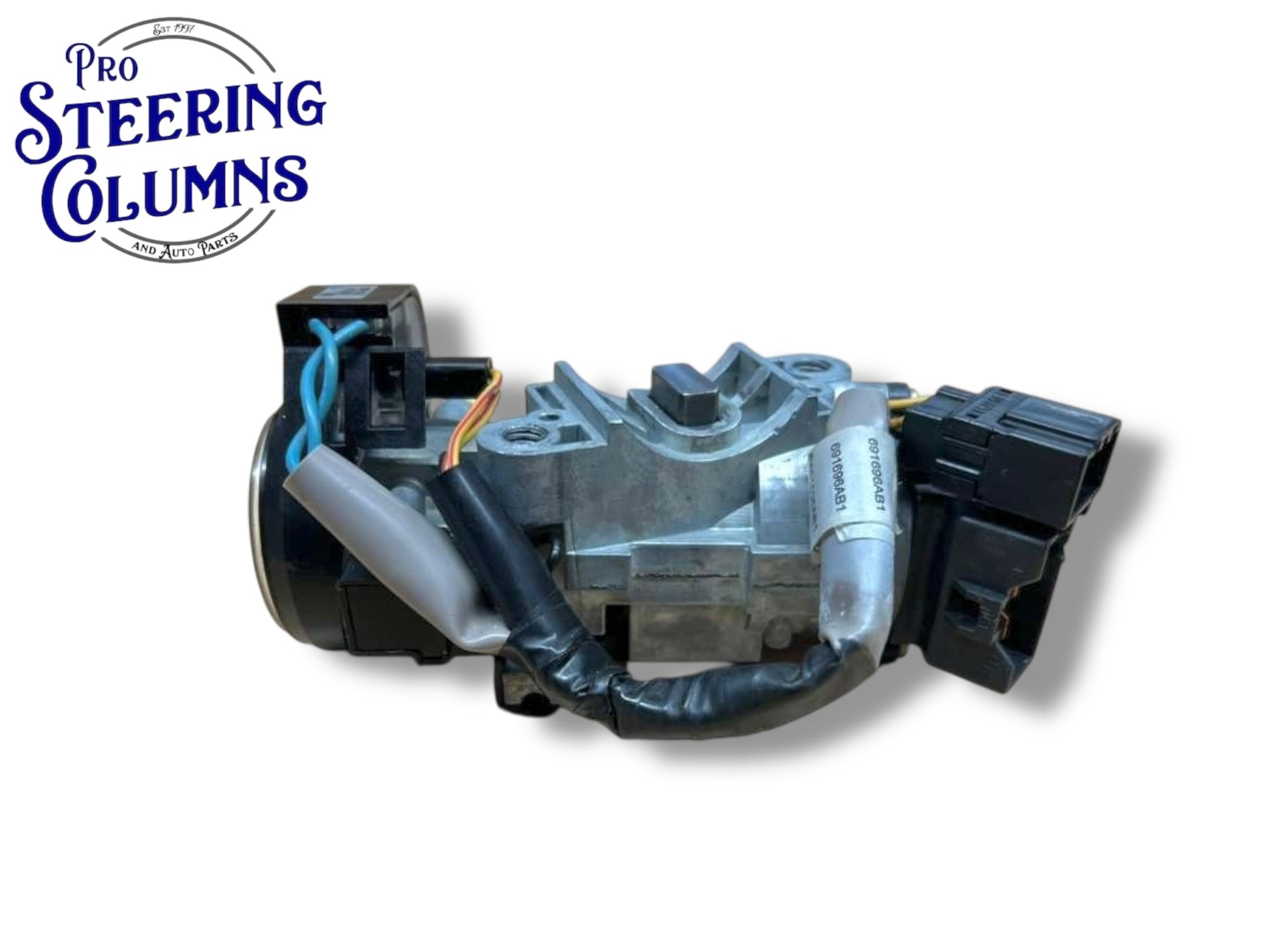 04-06 Mitsubishi Ignition Lock Cylinder Assembly With Key Shell Used OEM 6370A113