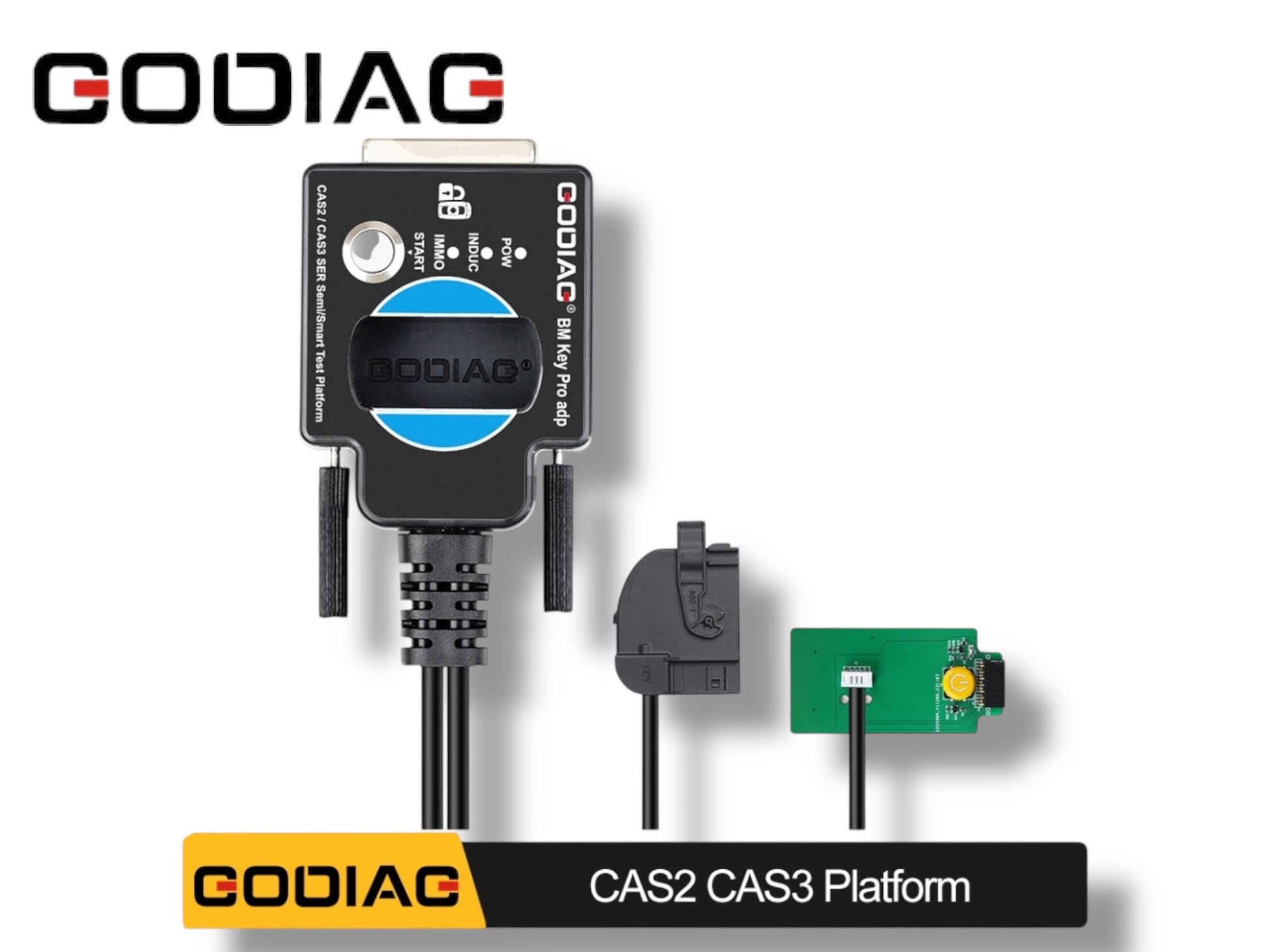 Godiag - CAS2 CAS3 Semi Smart Test Platform Detect CAS & Key Synchronization Solder-free Matching CAS Data Read Write Program