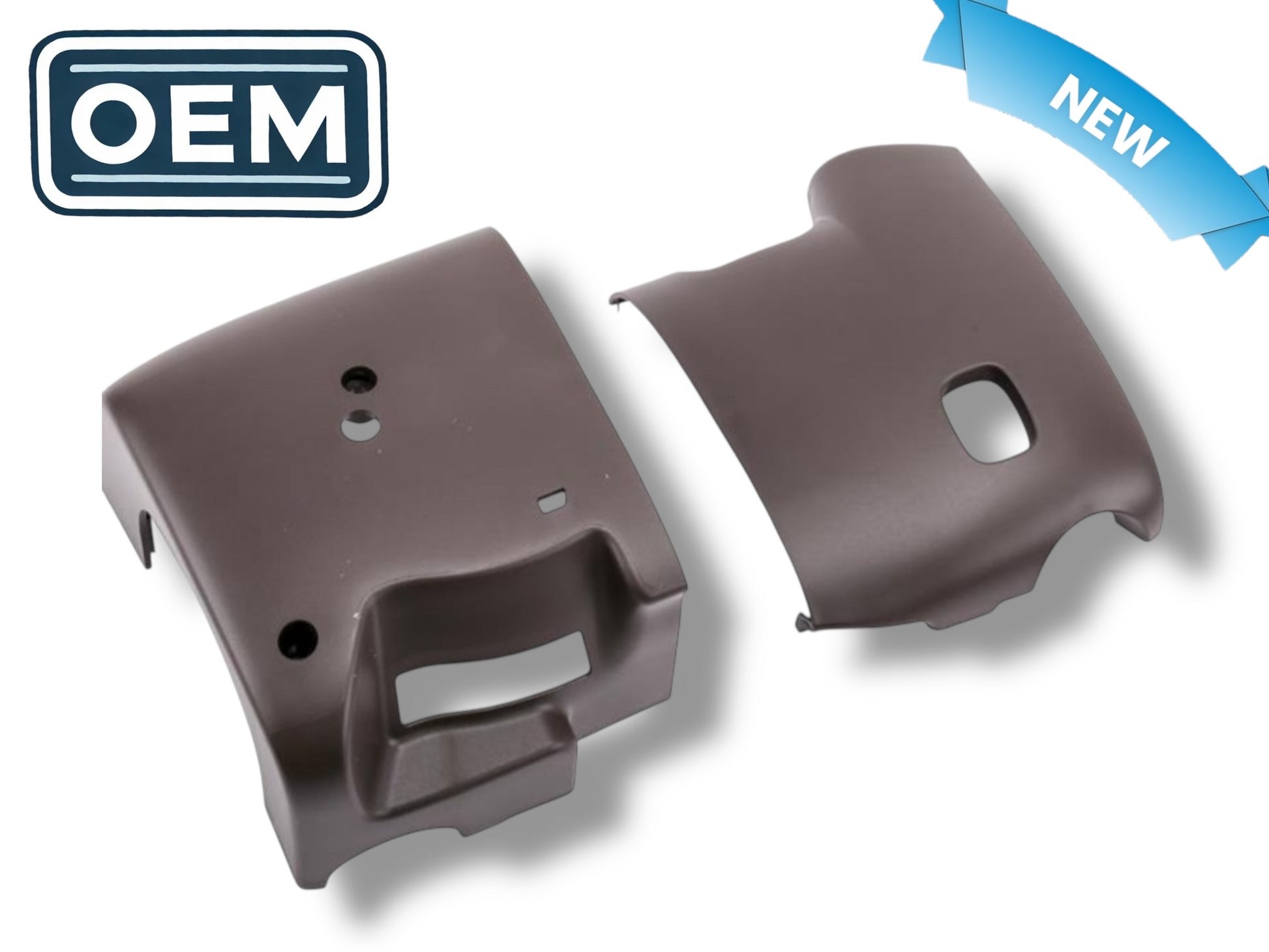 14-19 GM Silverado Sierra Tilt Steering Column Bezel Trim Collar Cocoa New 22834655