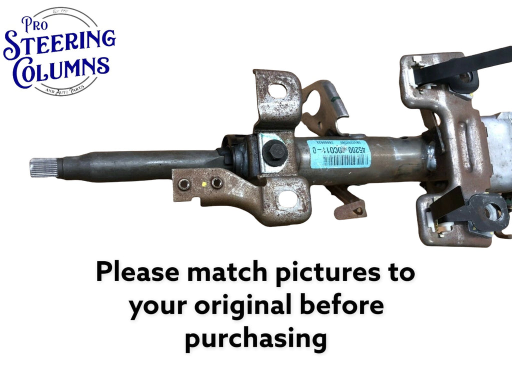 2000-2006 Tundra Single Cab Bare Steering Column Automatic Shift on Column Tilt Used OEM