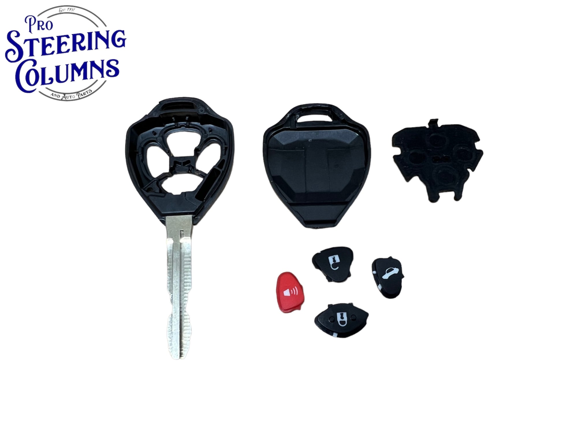 2007-2011 Camry 2009-2013 Corolla Ignition Lock Cylinder With 2 Key Shells New