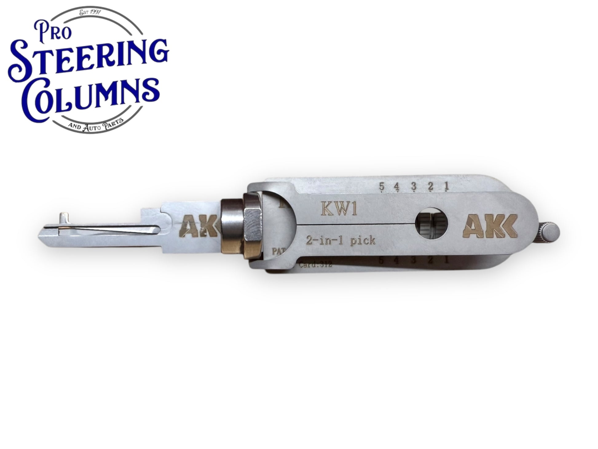 AKK - KW1 5-Pin Pick & Decoder 2 in 1 New