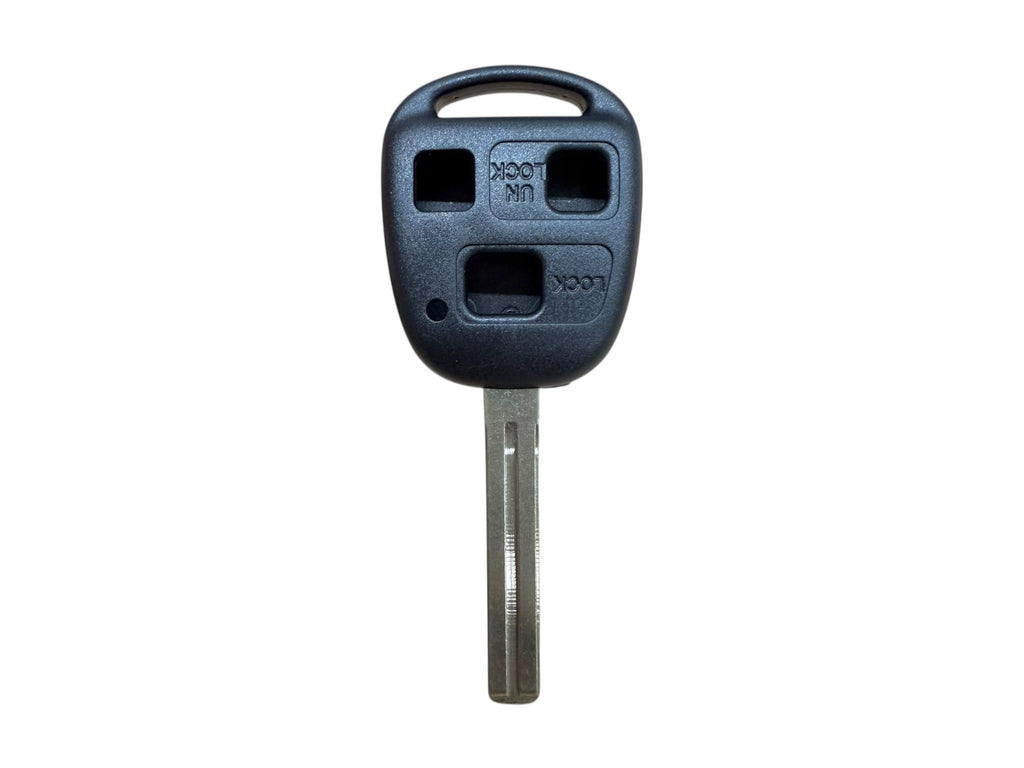 97-01 Lexus Remote Head Key Shell 3-Button TOY40 / HYQ12BBT / HYQ1512V (Aftermarket)