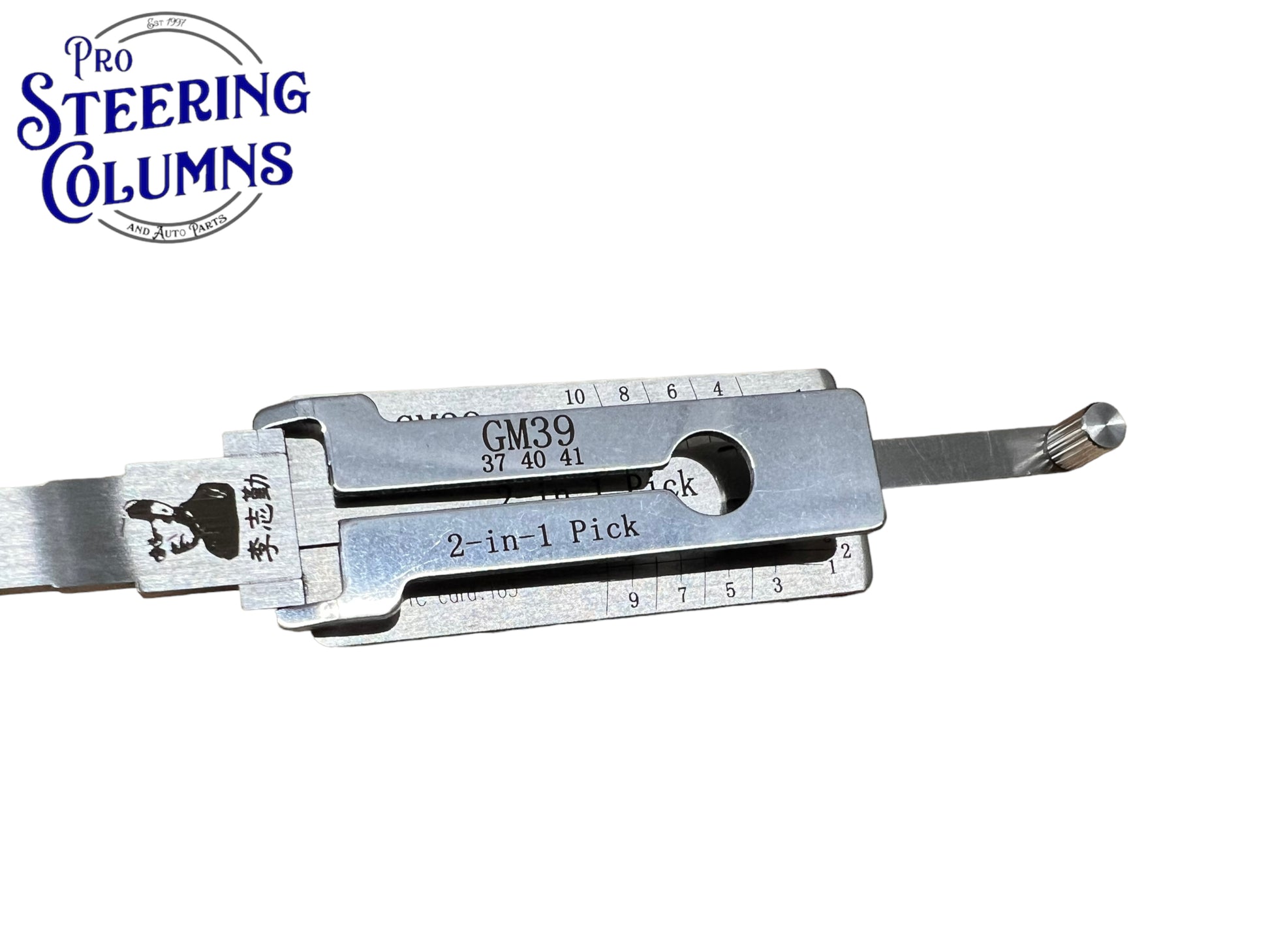 Original Lishi 2 in 1 GM39 B102 10-Cut Pick & Decoder Genuine New