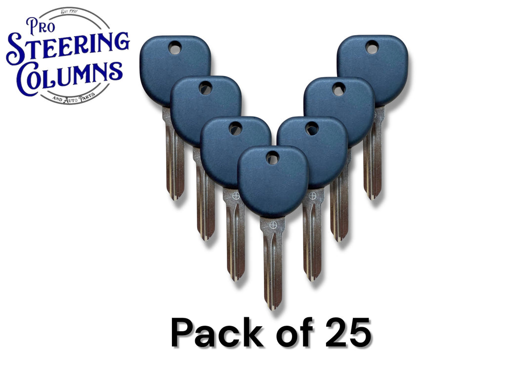 25 x B111 / B111PT GM Transponder Key (Chip 46 Circle+)(Aftermarket) (25 Pack)