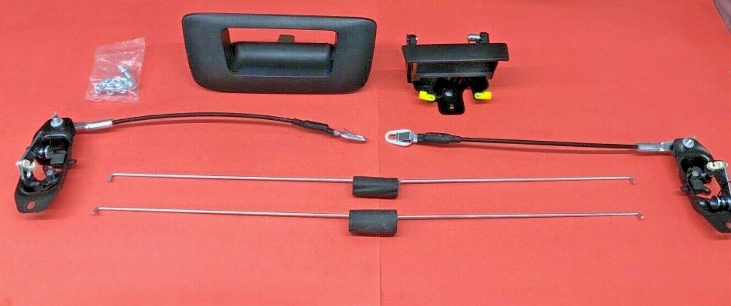 2007-2013 CHEVY SILVERADO TAILGATE REPAIR KIT SET & HARDWARE W/O KEYHOLE