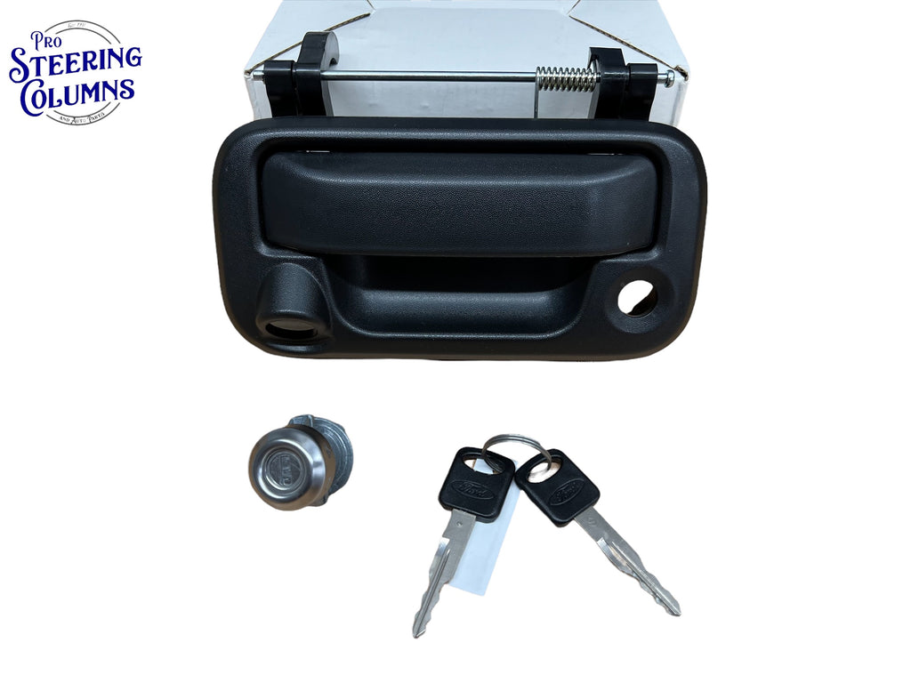 2004 & Up F-150 F-250 F-350 Super Duty Tailgate Handle W/Camera & Door Lock Cylinder Repair Kit