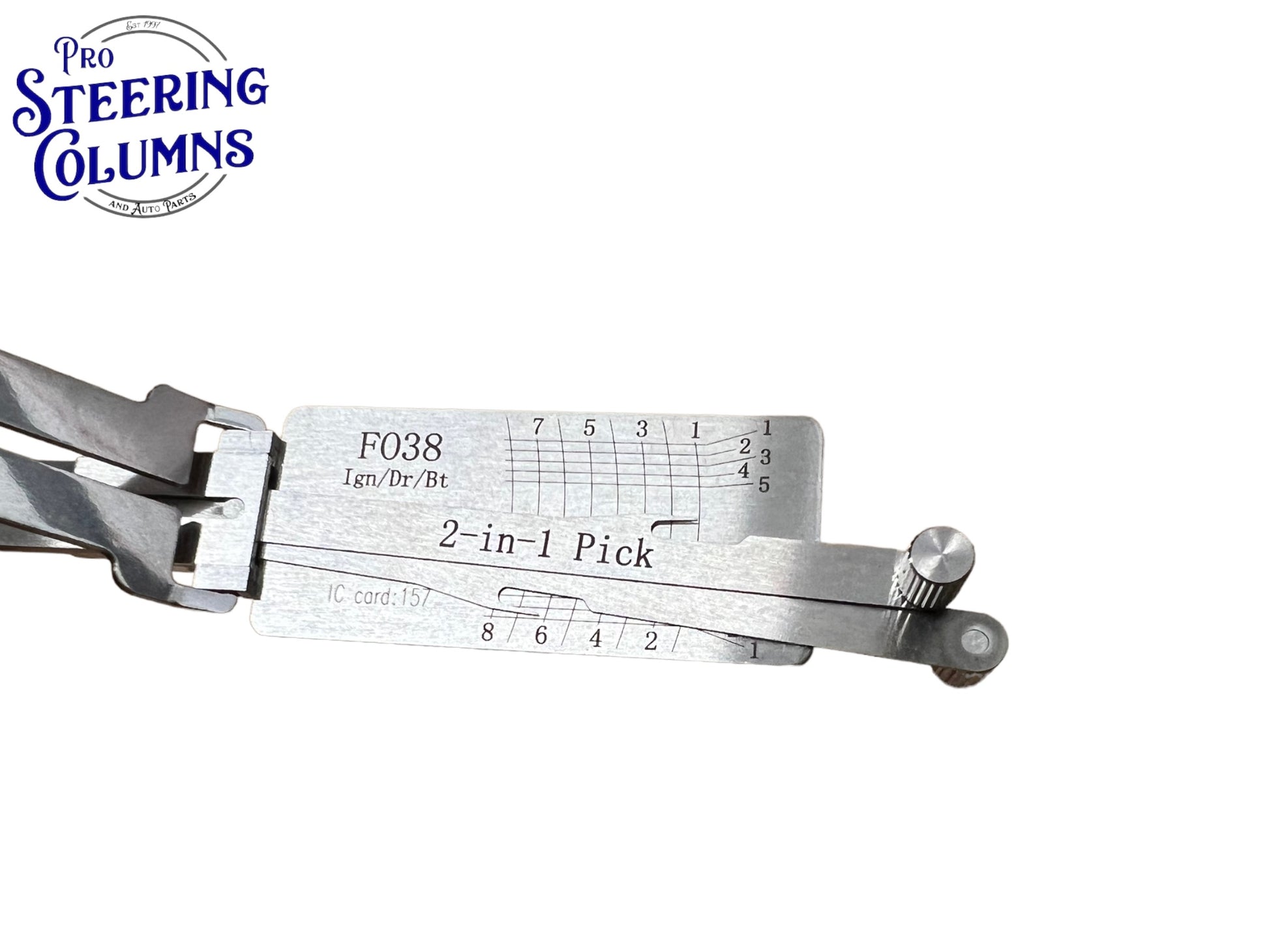 Original Lishi 2 in 1 FO38 Ford H75 Keyway Genuine New