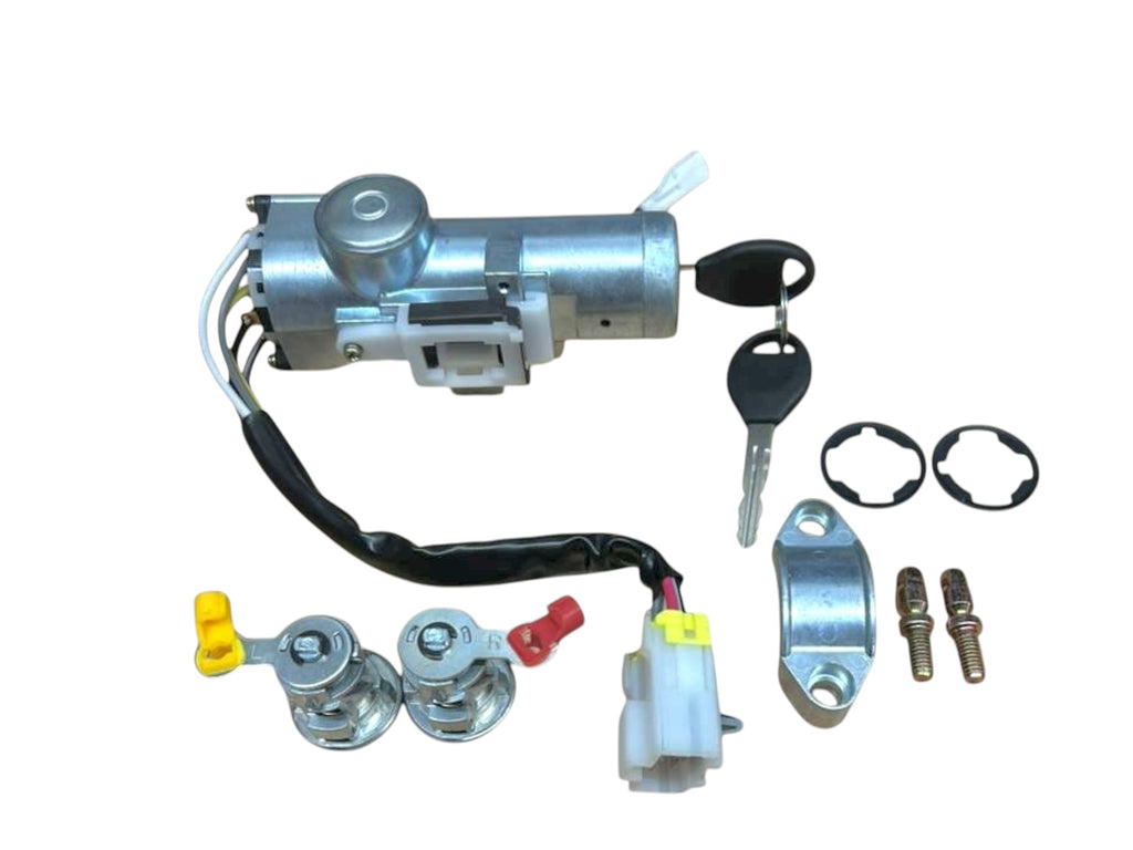 99-04 Nissan Frontier Xterra Ignition & Door Lock Cylinder Set (Keyed Alike)