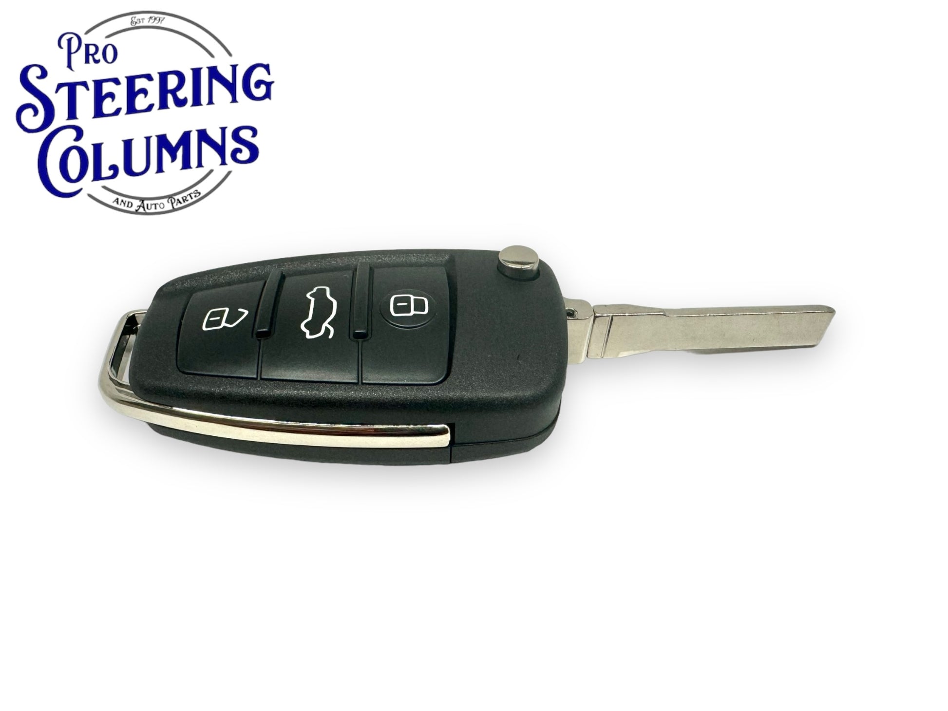 06-15 Audi A4 S4 Q7 Remote Flip Key Fob New PN: 4F0837220AG, IYZ 3314