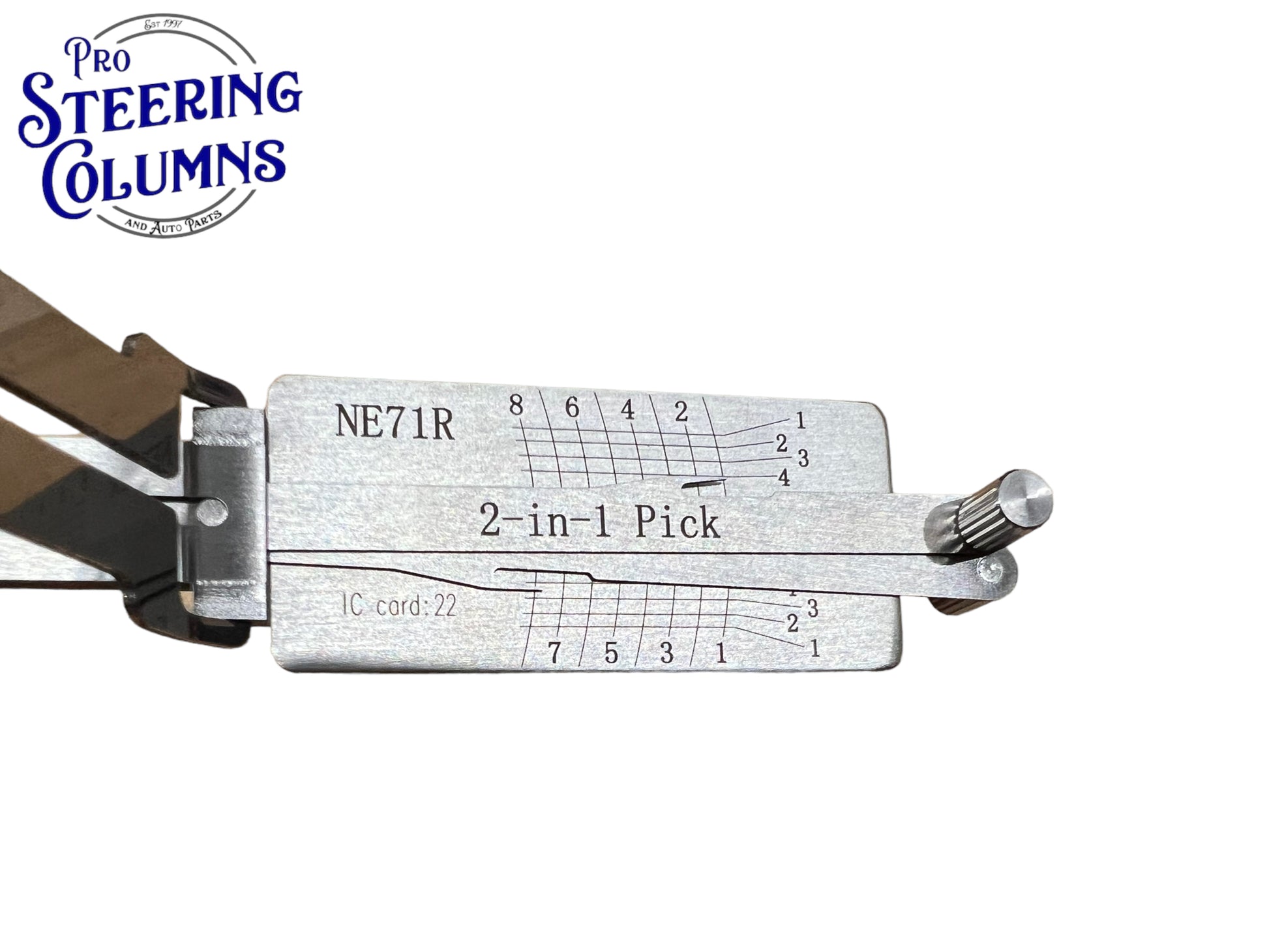 Original Lishi 2 in 1 NE71R Honda Land Rover MG Pick & Decoder Genuine New