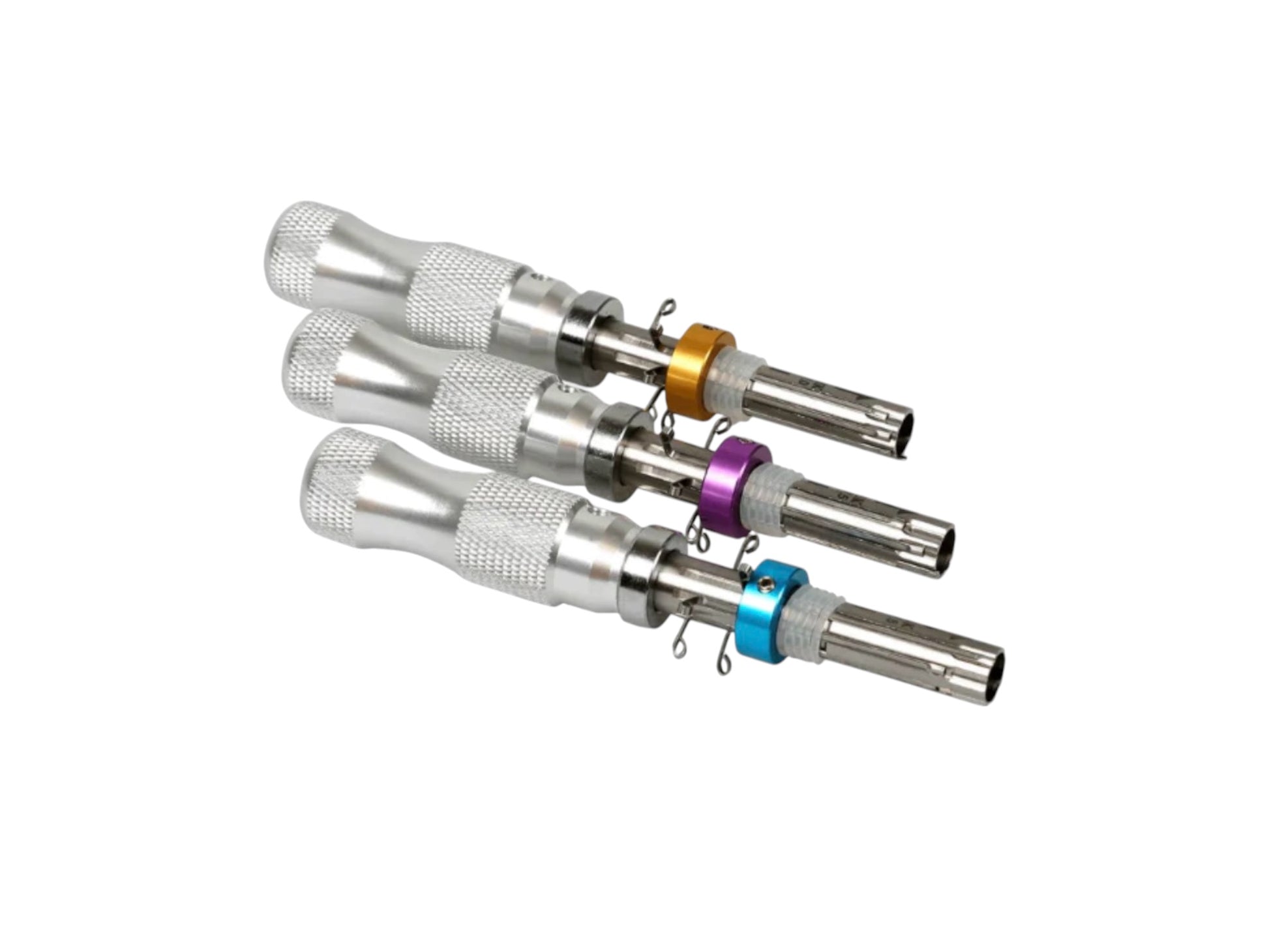 HUK - 7-Pin Tubular Pick Tool Set 7.0mm / 7.5mm / 7.8mm