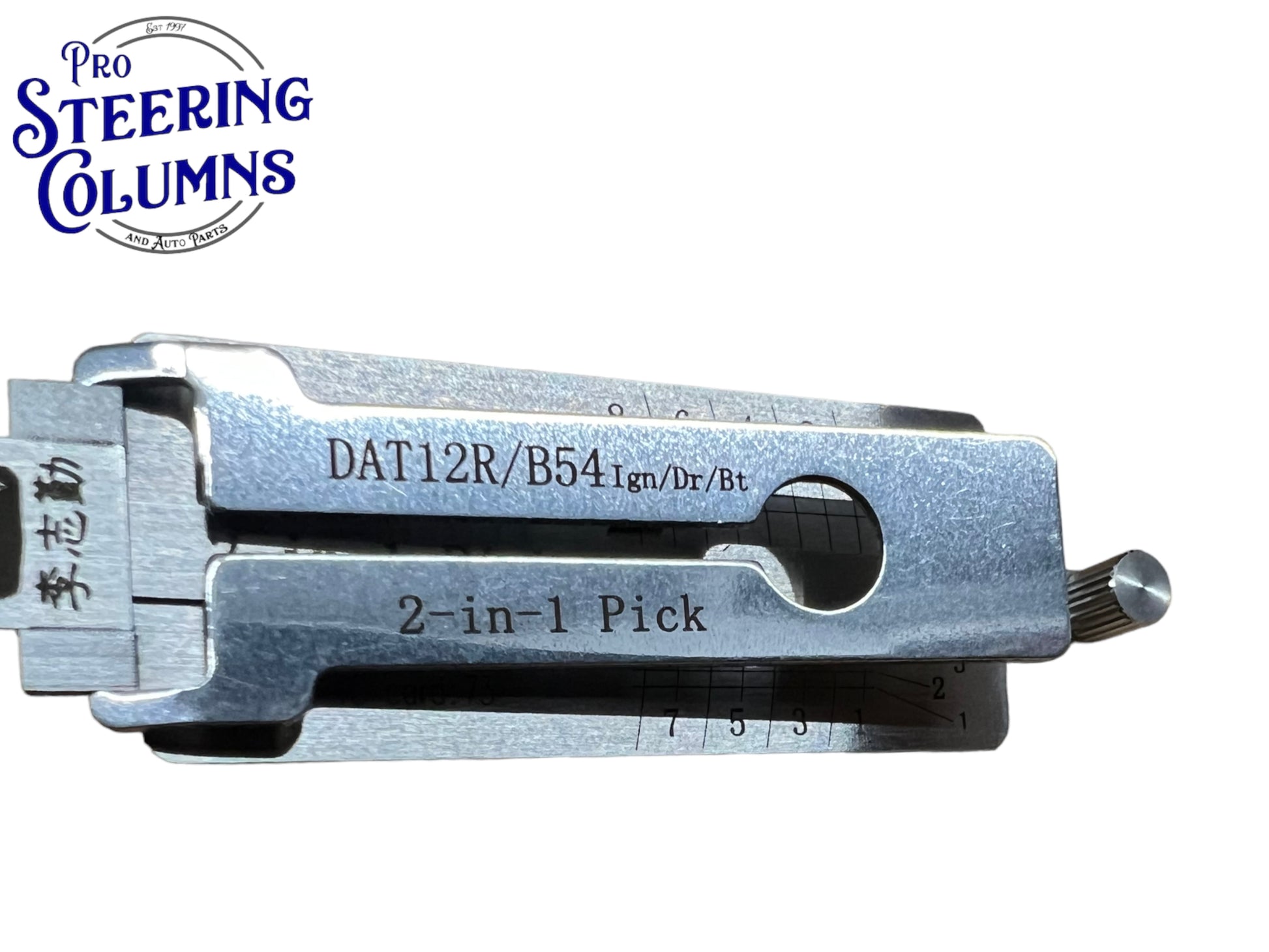 Original Lishi 2 in 1 DAT12R X154 B54 For Isuzu Heavy Trucks Pick & Decoder Genuine New