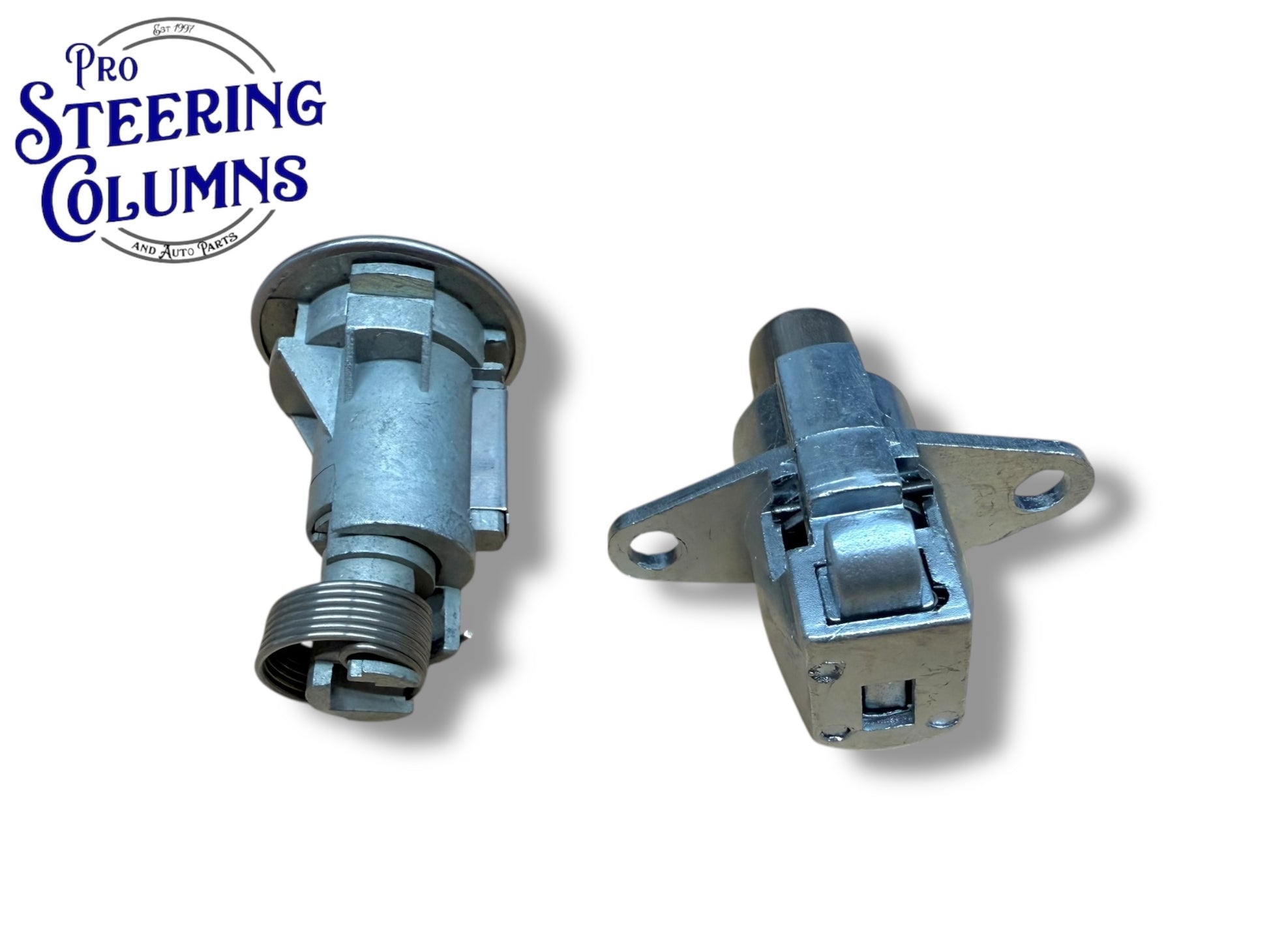 1967-1968 Ford Mustang Glove Box & Trunk Lock Cylinder Set New (Keyed Alike)