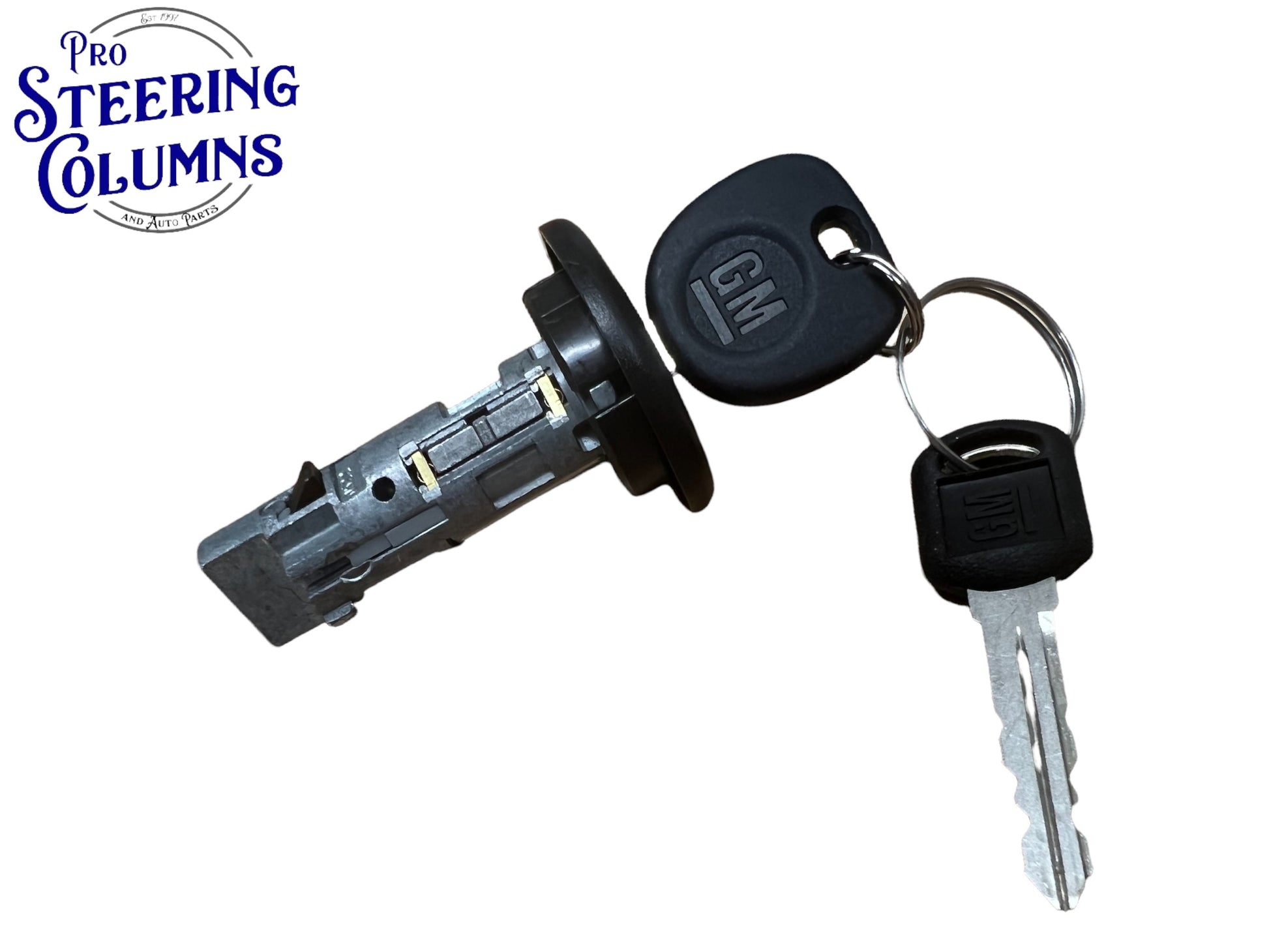 2001-2006 GM Silverado Sierra Tahoe Ignition Lock Cylinder 2 Keys Coded OEM