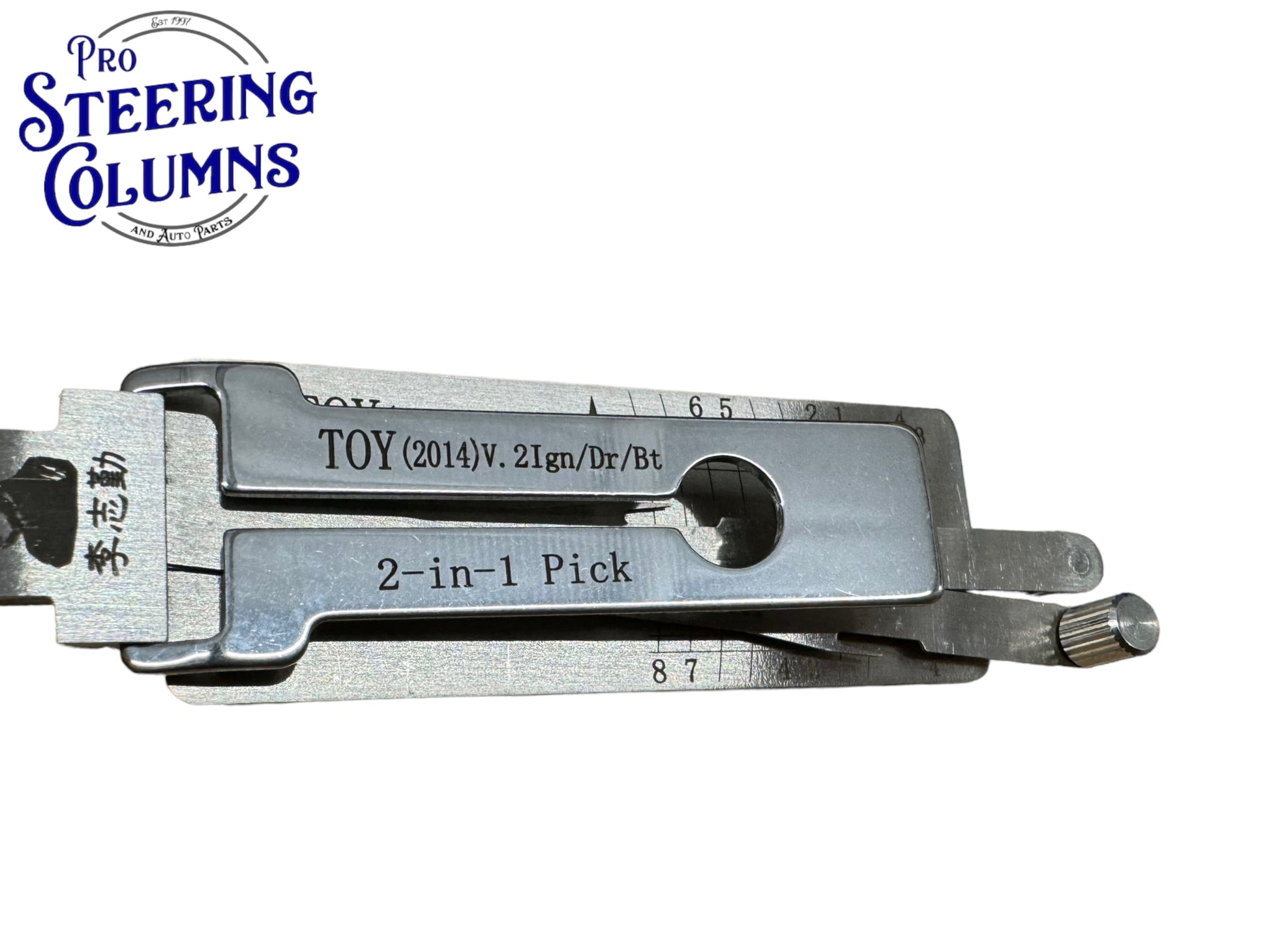 Original Lishi 2 in 1 TOY2014 V.2 Pick & Decoder Genuine New