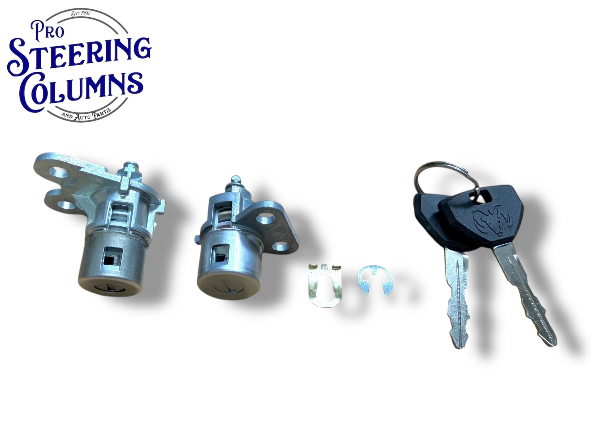 09-24 Ram 1500 Door & Tailgate Lock Cylinder Set 2 Keys New (Keyed Alike)