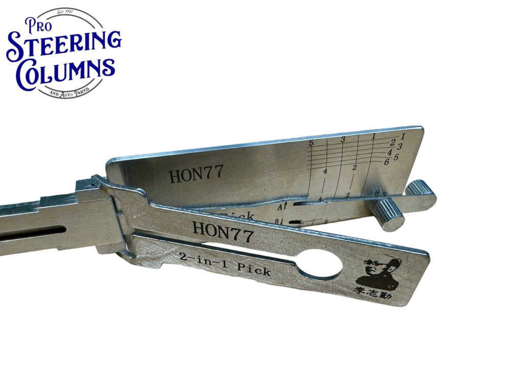 Original Lishi 2 in 1 HON77 For Honda Motorcycles Pick & Decoder Genuine New