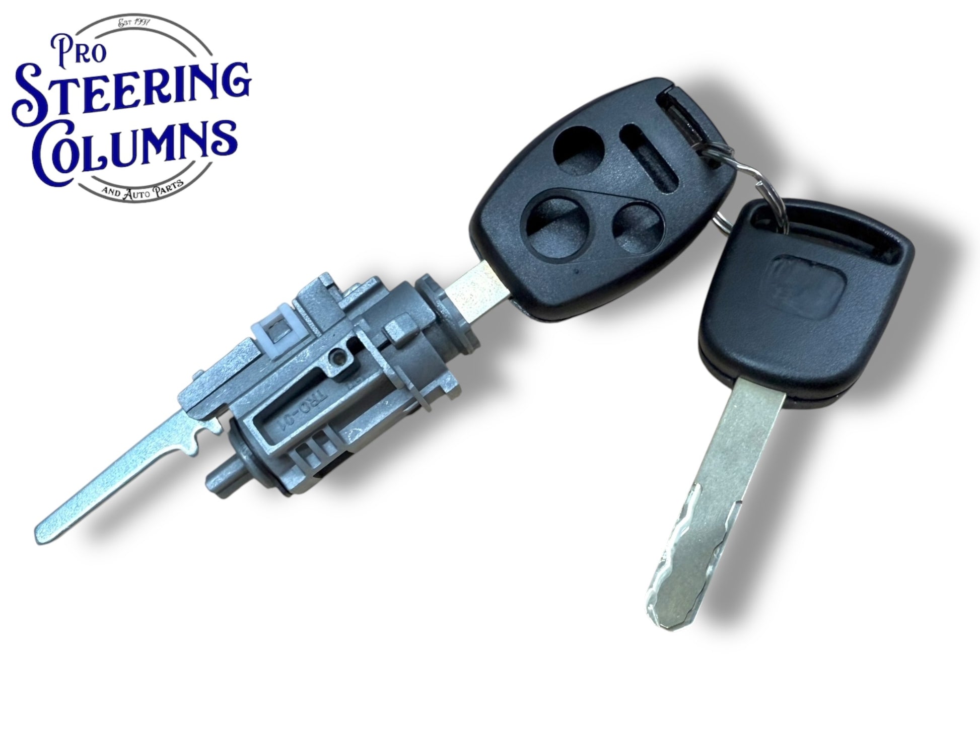 12-13 Honda Civic Ignition Lock Cylinder With 2 Keys Shells