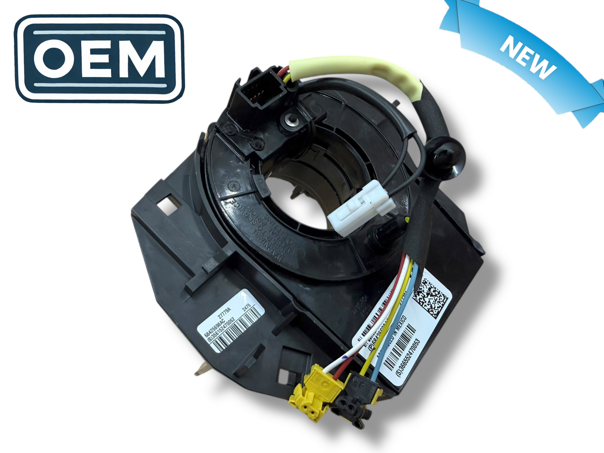 13-20 Dodge Journey Air Bag Clock Spring With Heated Wheel PN: 68425698AC (OEM)