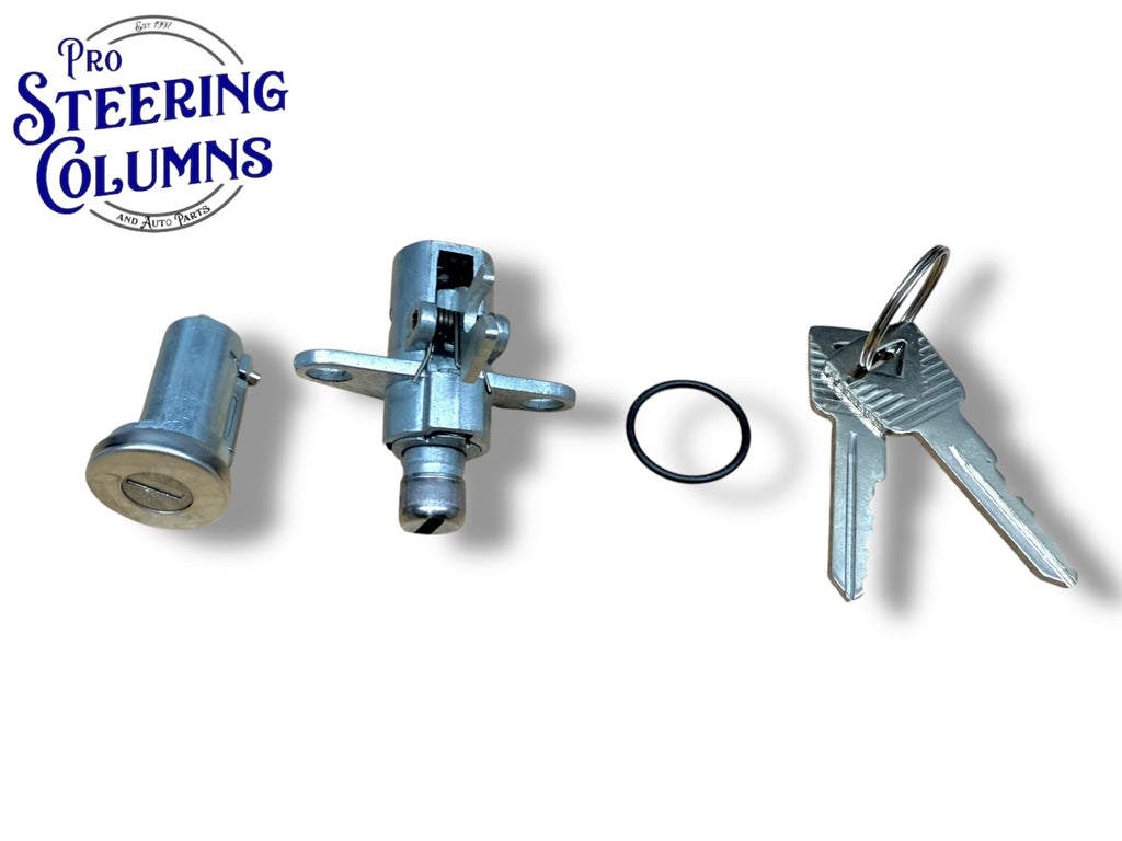 1965 Ford Mustang Glove & Trunk Lock Cylinder Set 2 Keys (Keyed Alike)