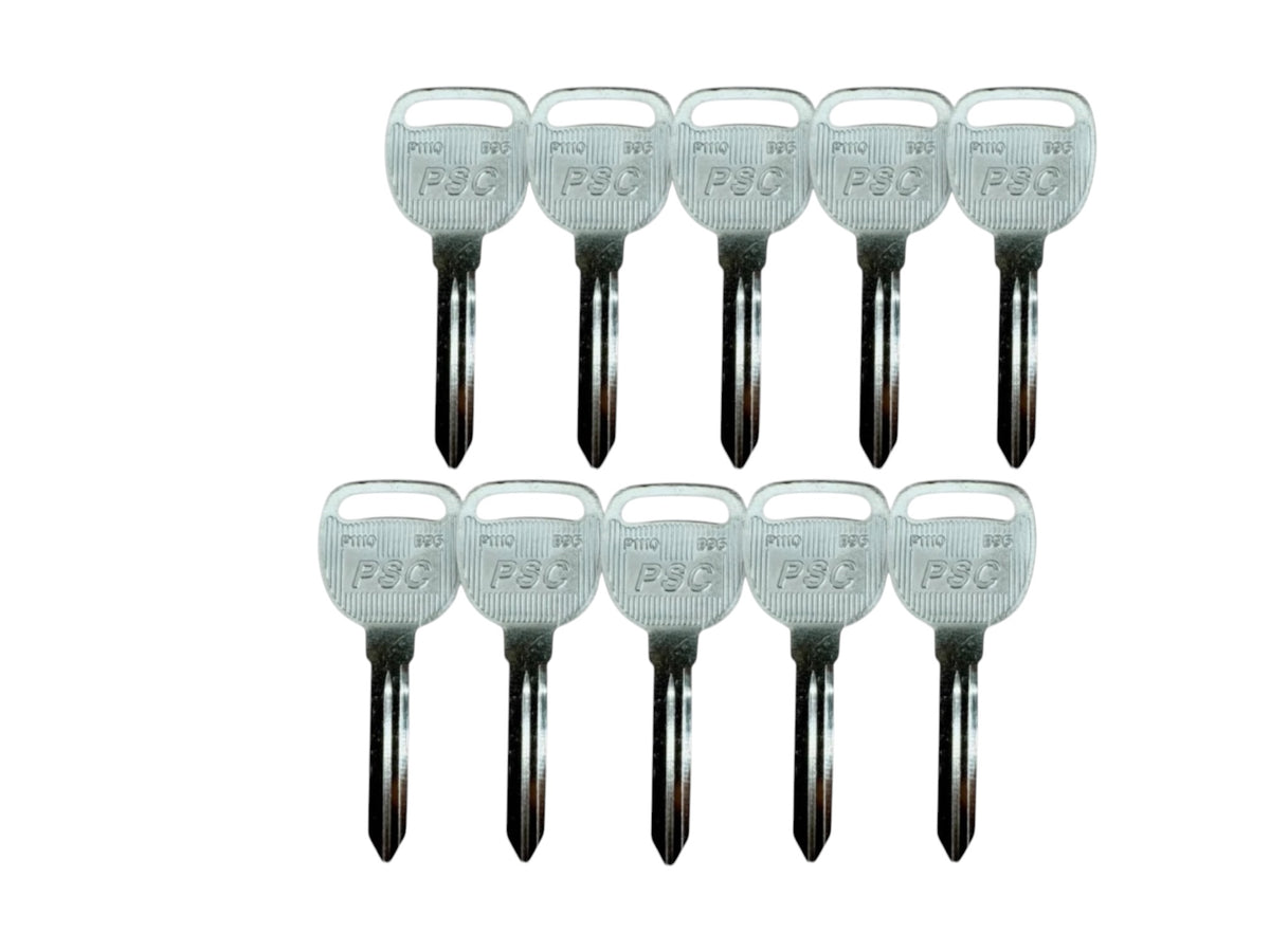 B96 GM Saturn Metal Key Blank P110 598007 (10 Pack)
