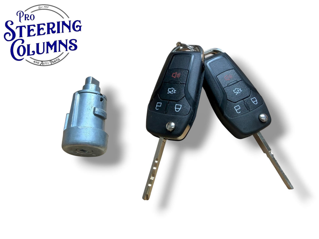 19-23 Ford Transit Connect Ignition Lock Cylinder With 2 Remote Keys PN: 3M5Z-11582-A