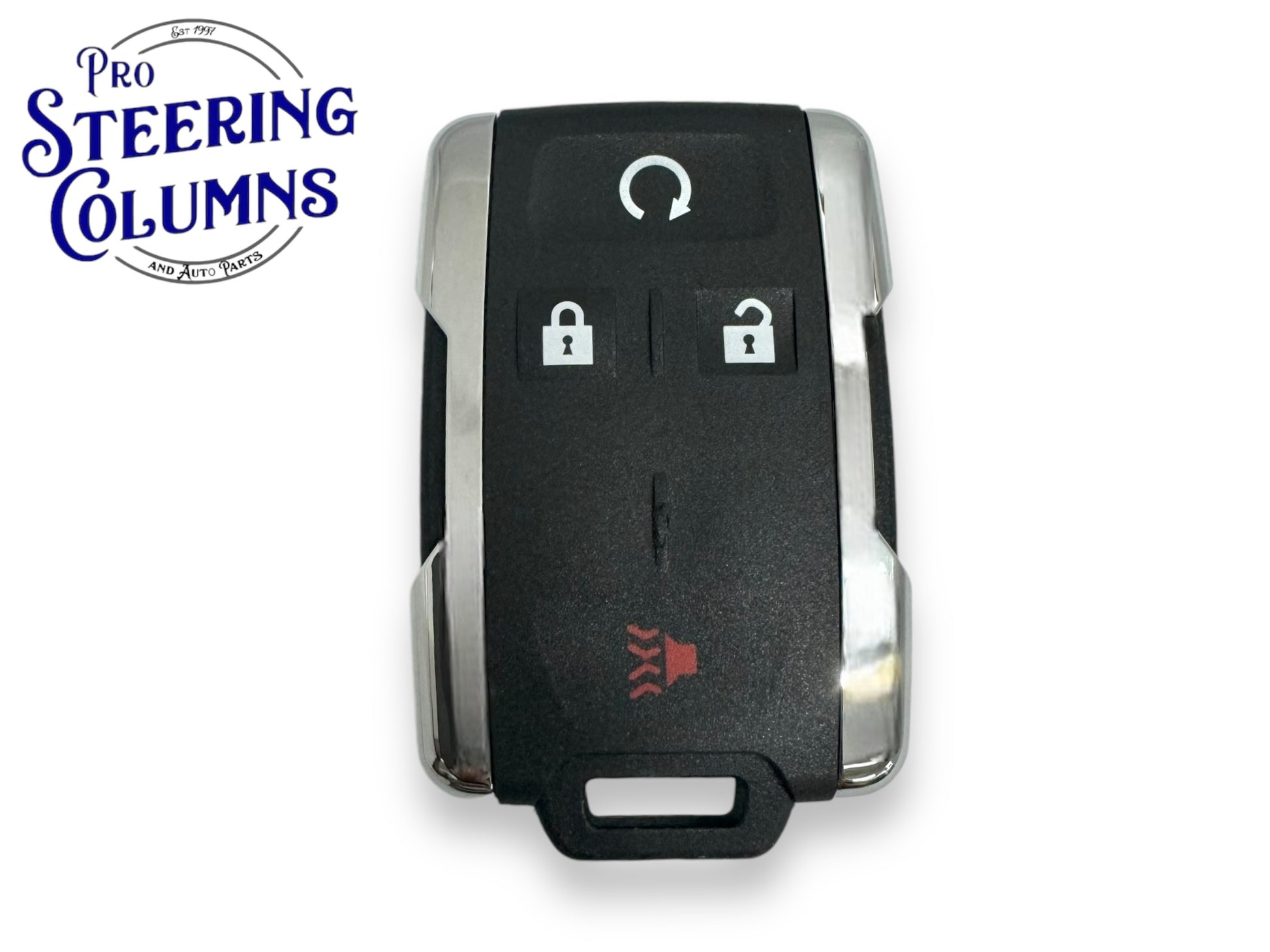14-22 Chevrolet GMC Keyless Entry Remote 4-Button Chrome New PN: 22881480, M3N32337100