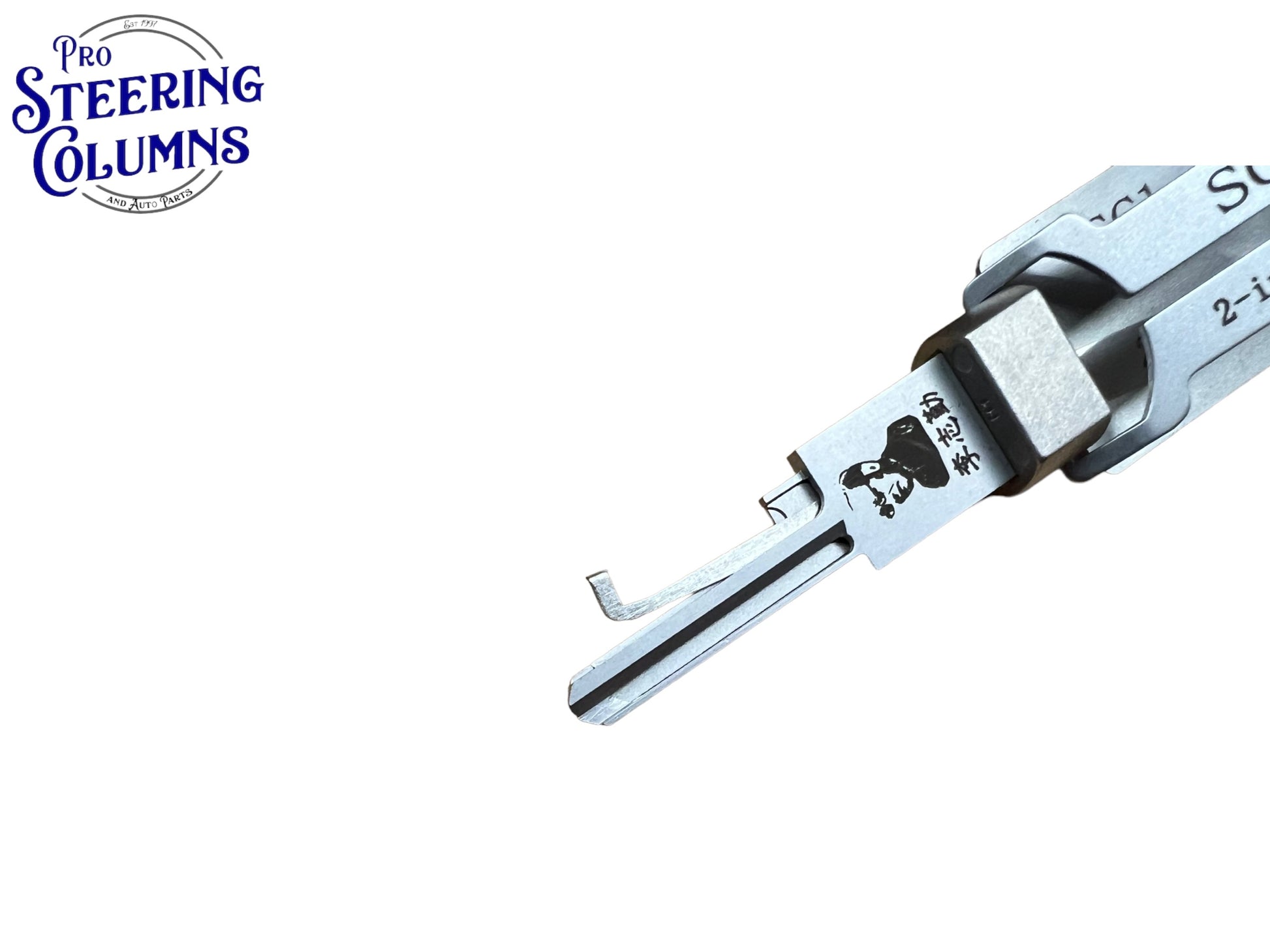 Original Lishi 2 in 1 SC1 Schlage 5-Pin Pick & Decoder Anti Glare Genuine New