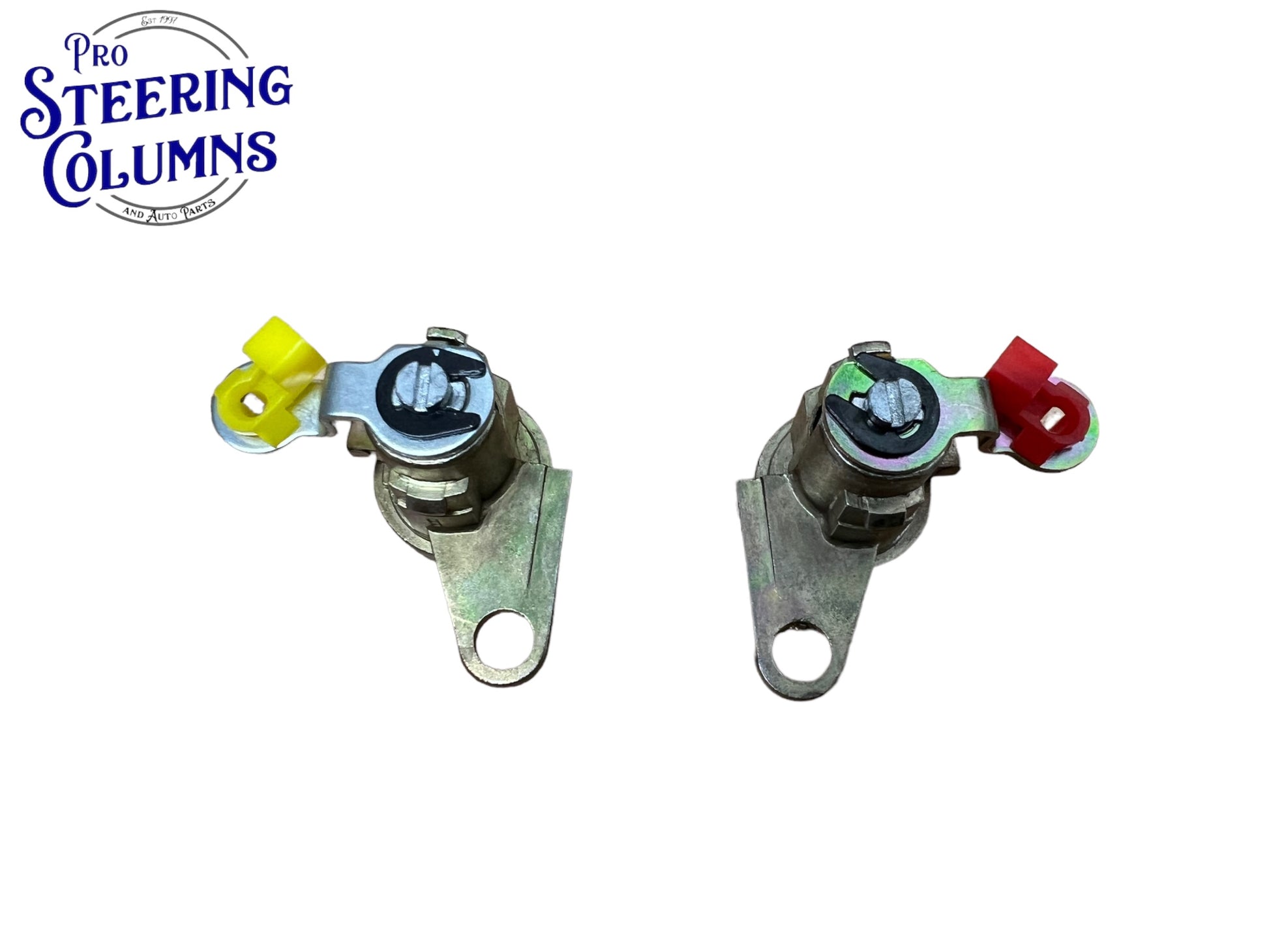 1993-1997 Corolla Door Lock Cylinder Set 2 Keys New