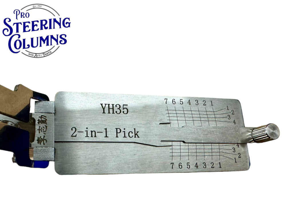 Original Lishi 2 in 1 Yamaha Motorcycle YH35 Pick & Decoder Genuine New