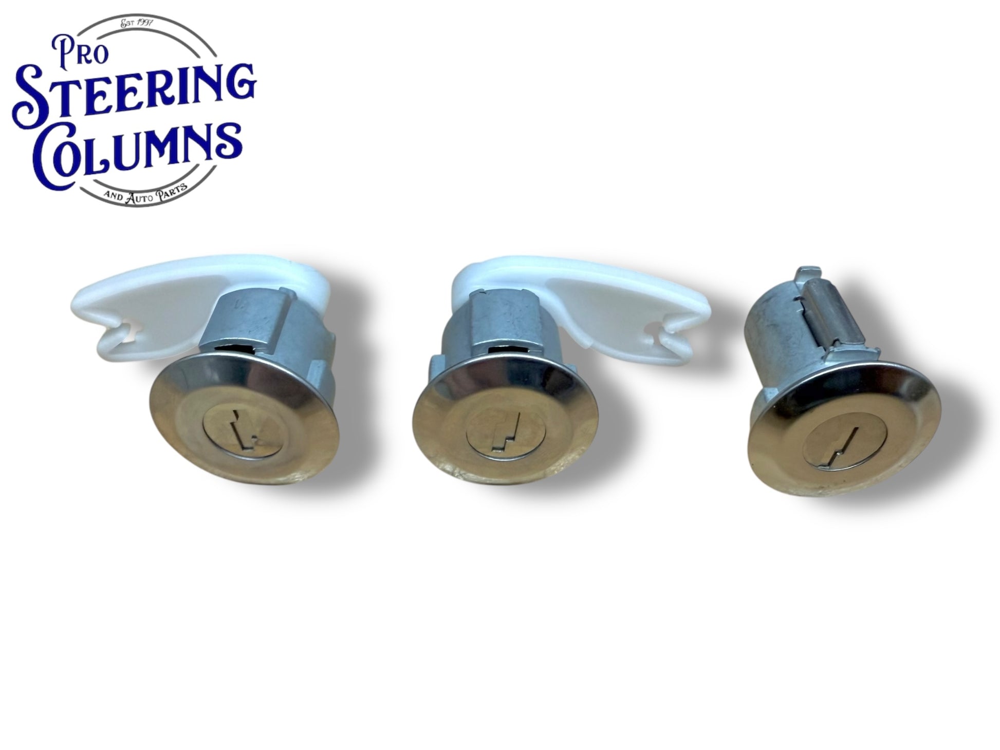 92-96 Ford Bronco Ignition Door & Tailgate Lock Cylinder Set With Electric Power Window (Keyed Alike)