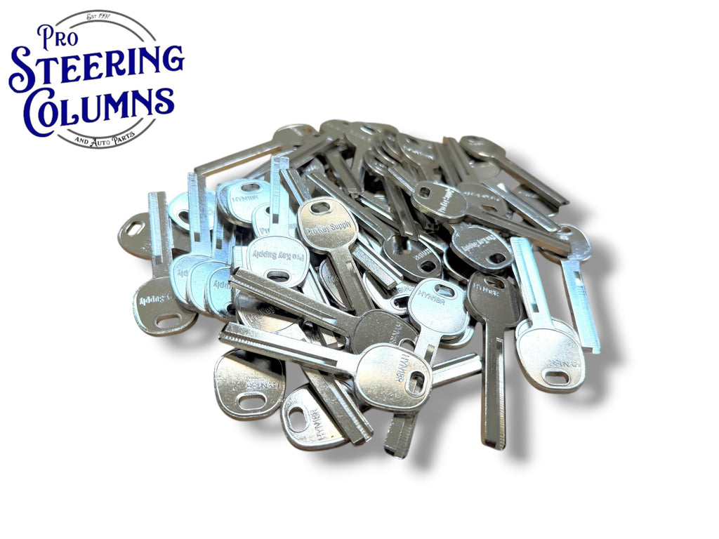 HY18R - Hyundai Metal Key Blank (Aftermarket) (100 Pack)