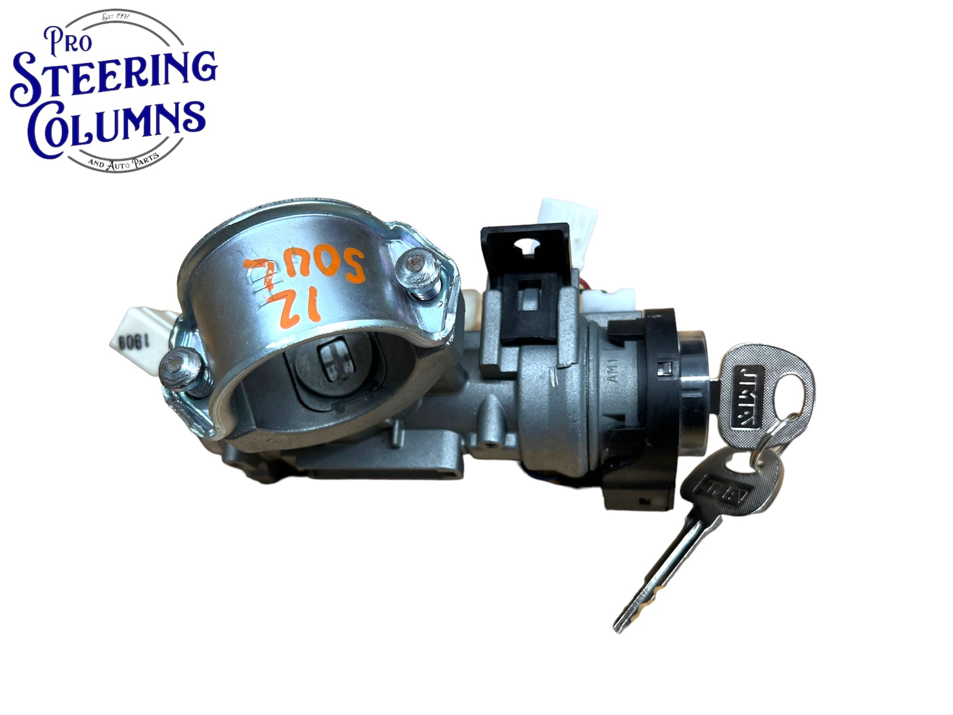 2010-2013 Kia Soul Ignition Lock Cylinder Assembly 2 Keys Used OEM 81900-2KA30