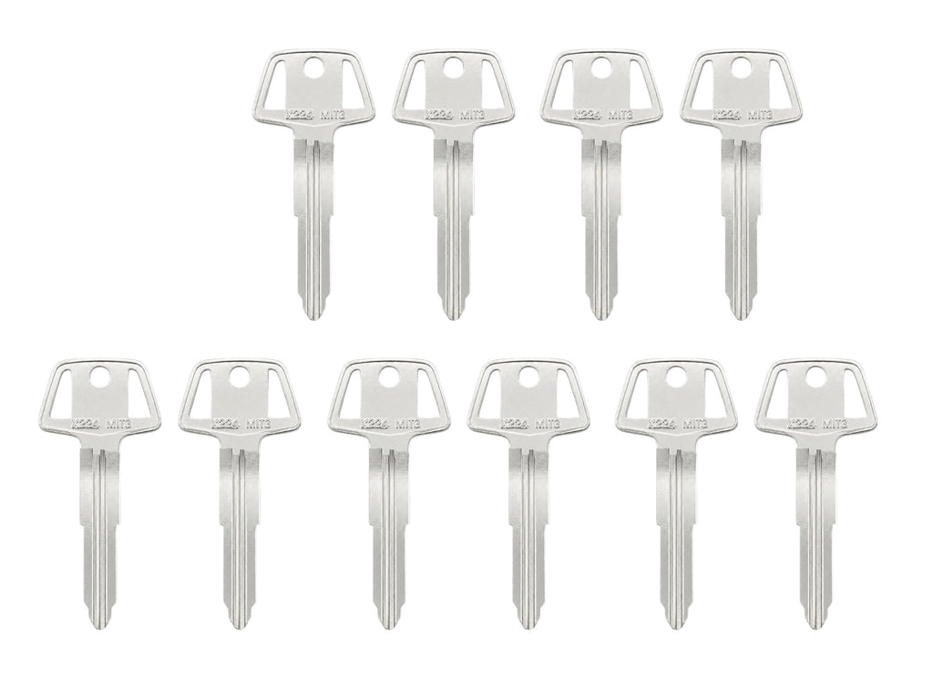 MIT3 / X224 Mitsubishi Metal Key Blank (Aftermarket) (10 Pack)